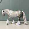 Coat &amp; Tie OOAK Dappled Grey Irish Cob By Sheryl Leisure Best Offers 6/25/24