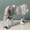 Coat &amp; Tie OOAK Dappled Grey Irish Cob By Sheryl Leisure Best Offers 6/25/24