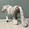 Coat &amp; Tie OOAK Dappled Grey Irish Cob By Sheryl Leisure Best Offers 6/25/24