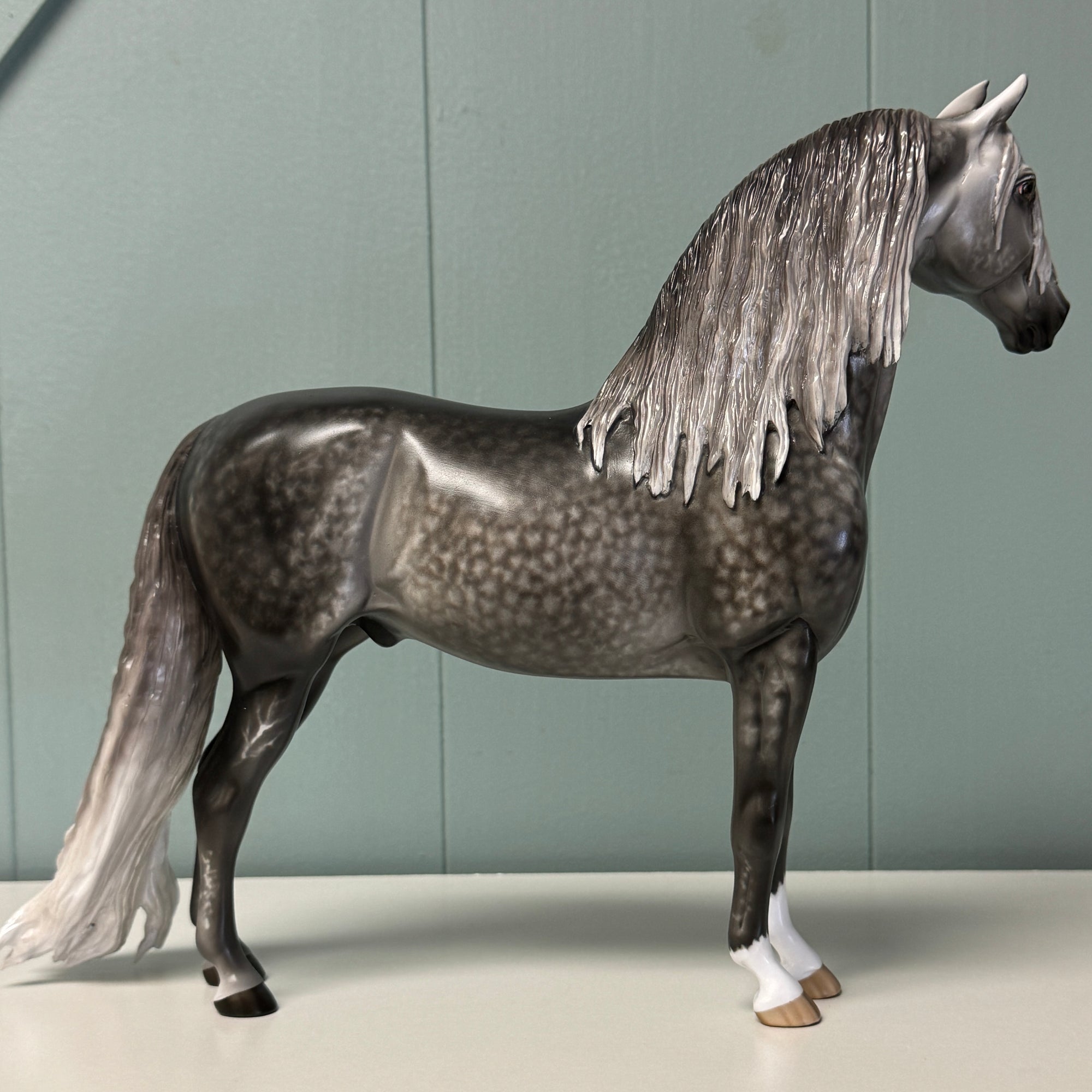 Forgive &amp; Forget OOAK Dappled Grey Custom Morgan By Sheryl Leisure Best Offers 6/25/24