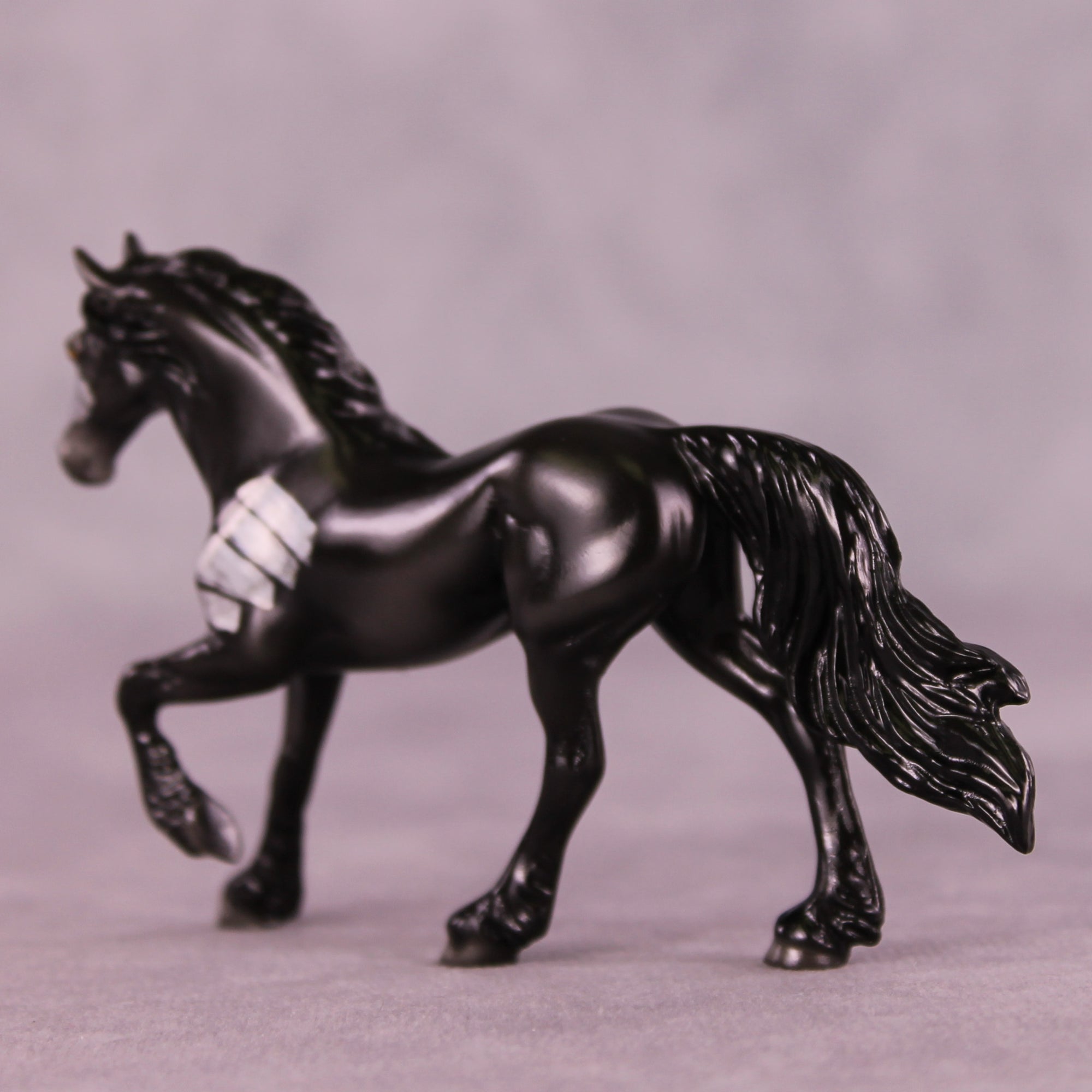 Armourer OOAK Chip Friesian by Ellen Robbins SCD25