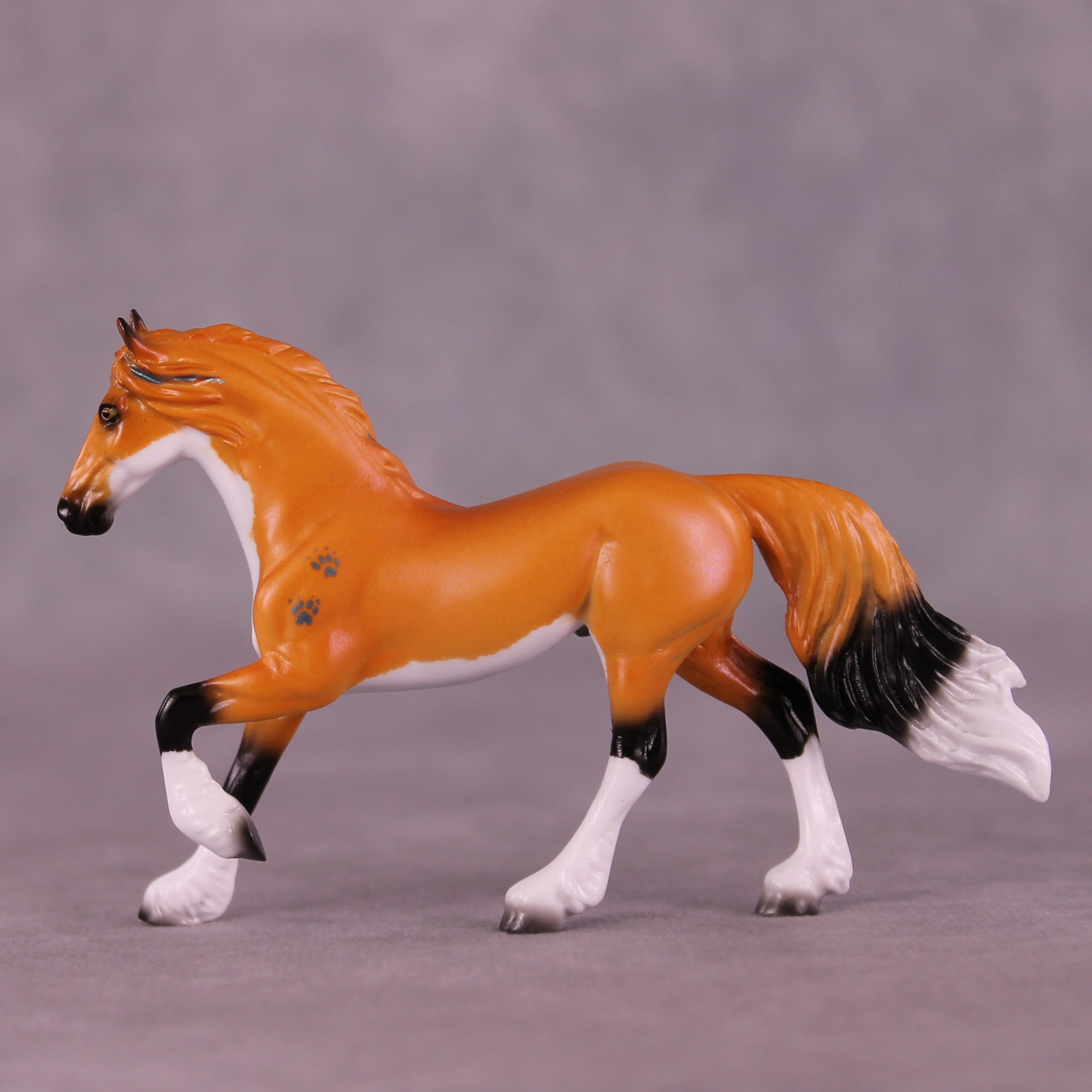 Fursuit OOAK Chip Friesian by Ellen Robbins SCD25