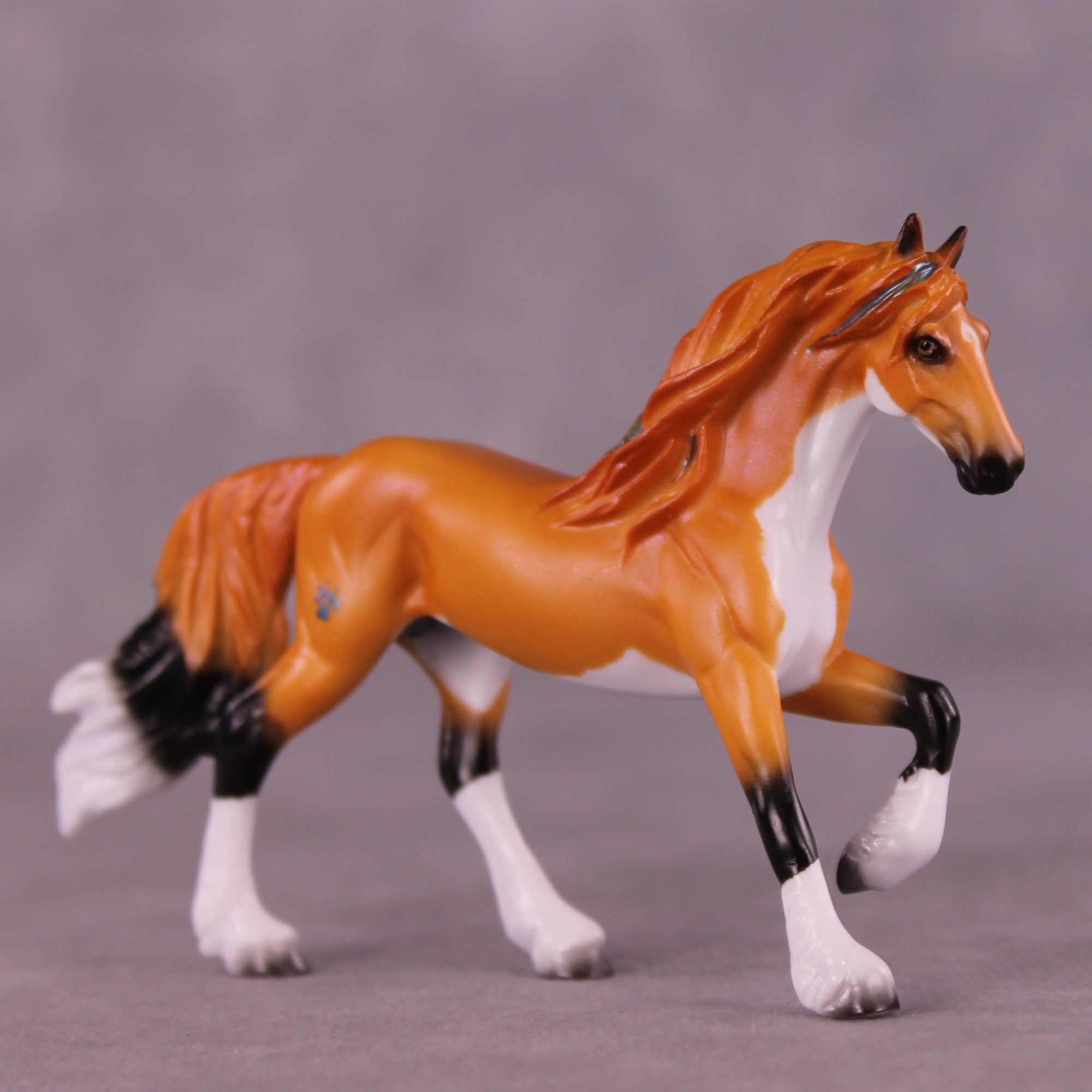 Fursuit OOAK Chip Friesian by Ellen Robbins SCD25