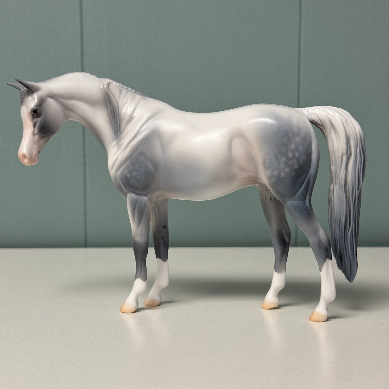 Courier OOAK Dapple Grey Arabian Pebble By Jess Hamill EQ24