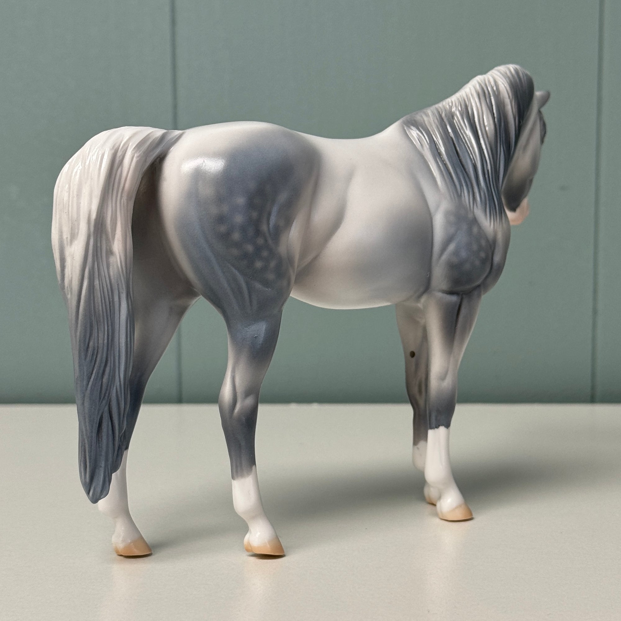 Courier OOAK Dapple Grey Arabian Pebble By Jess Hamill EQ24