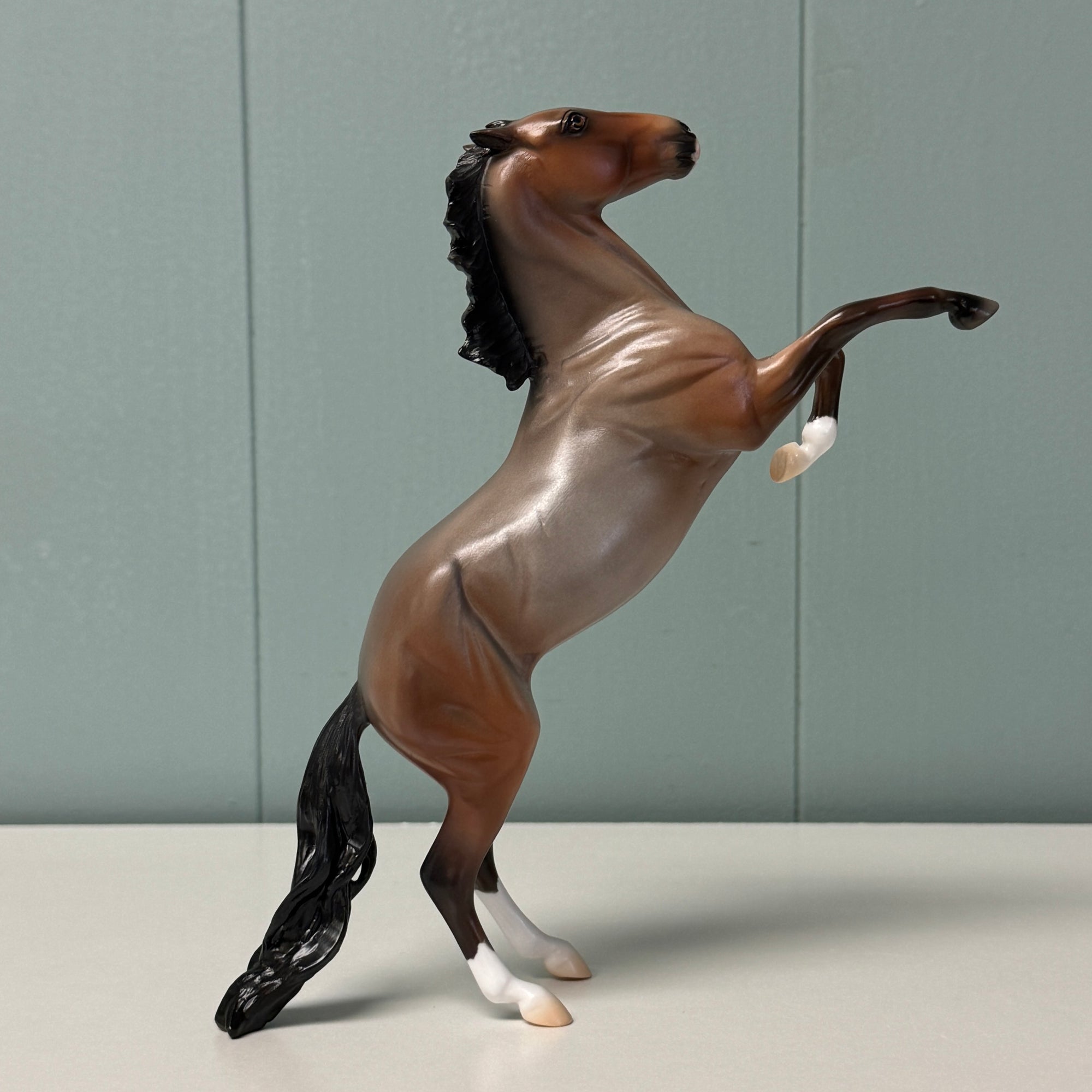 Fontsmith OOAK Bay Roan Rearing Pebble By Jess Hamill EQ24