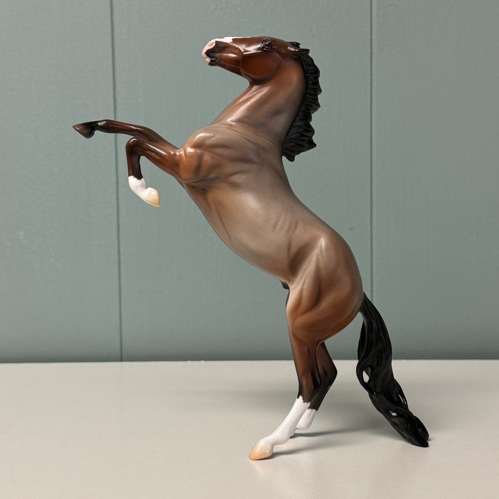 Fontsmith OOAK Bay Roan Rearing Pebble By Jess Hamill EQ24