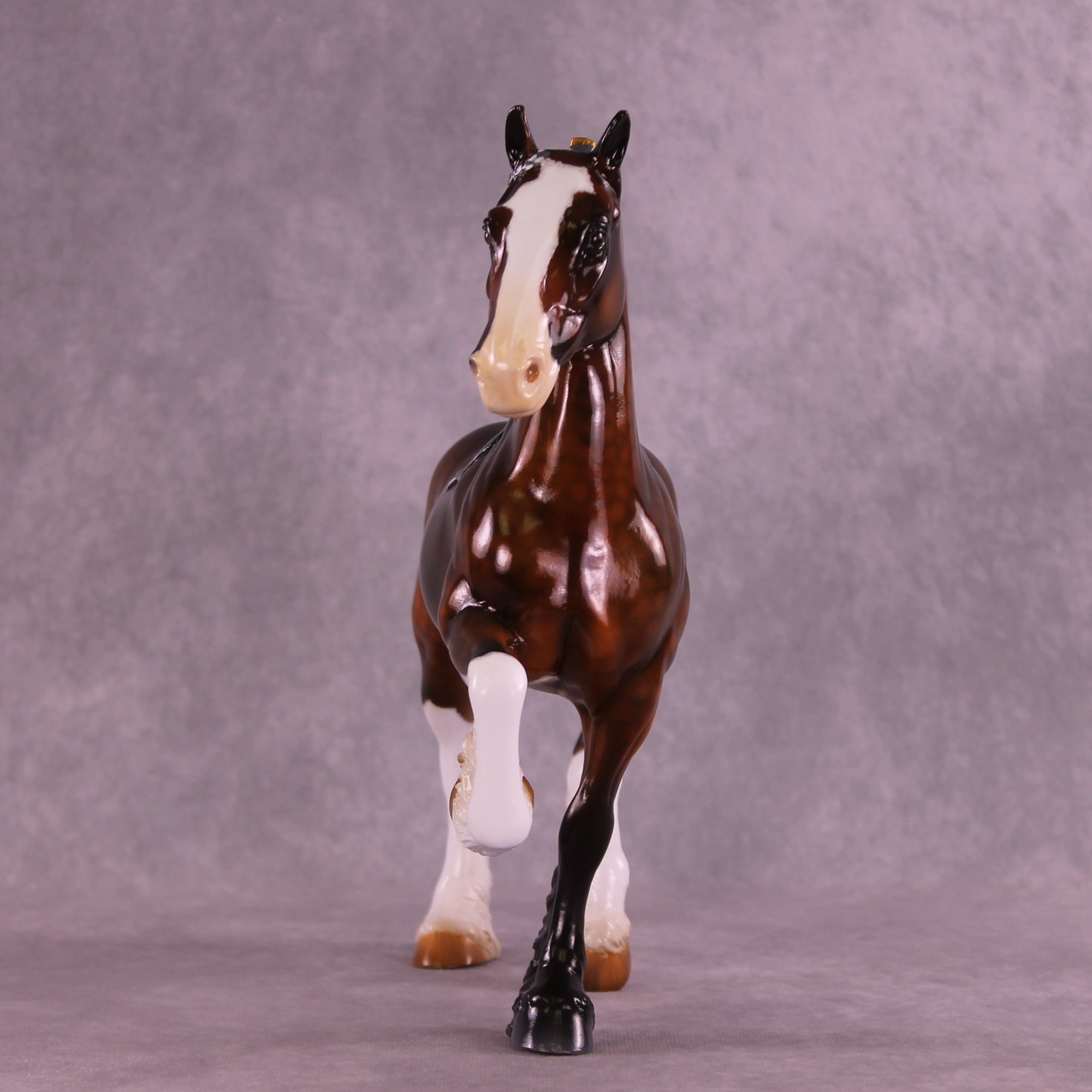 Kaboom It! OOAK FCM Trotting Drafter by Kristen Cermele GS1225