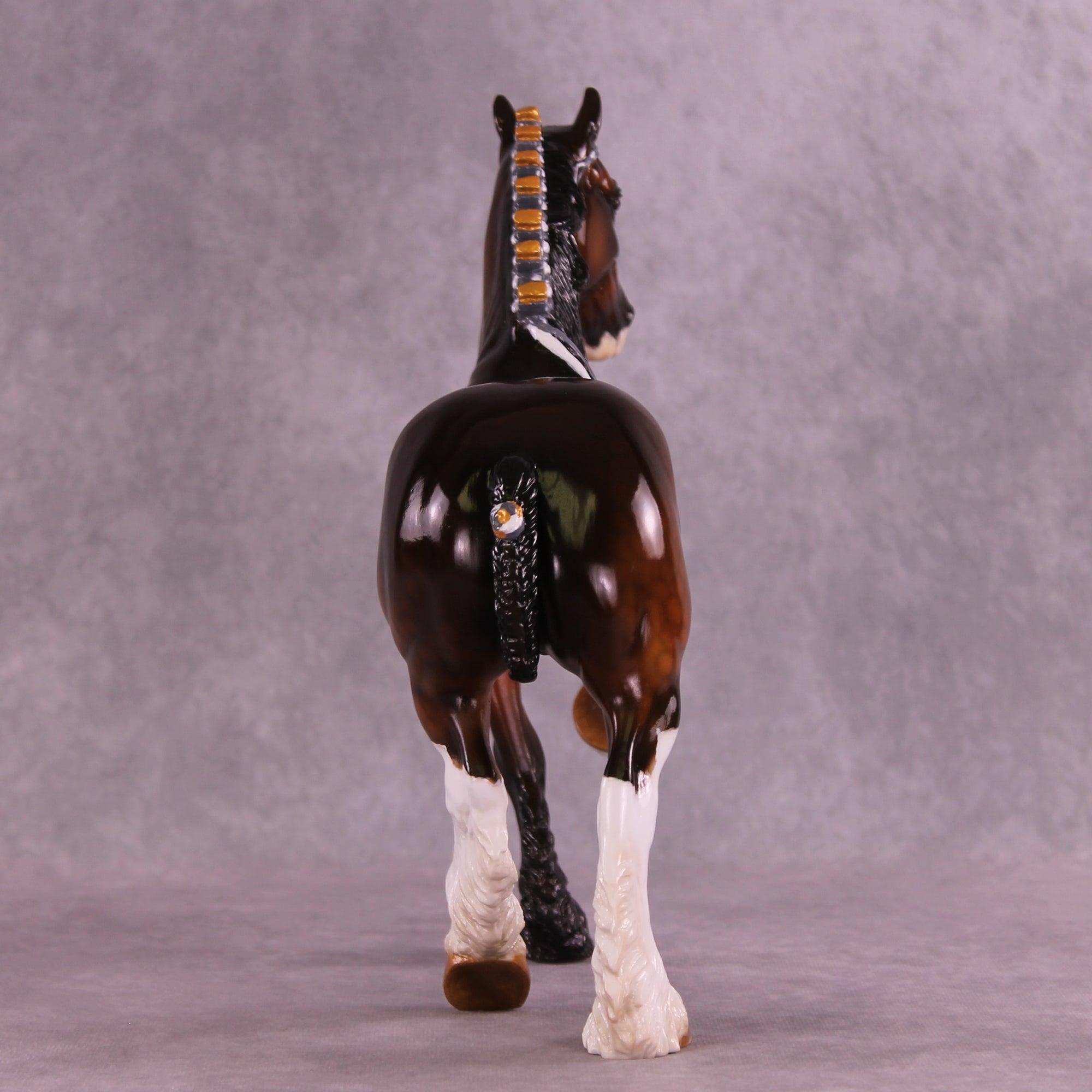Kaboom It! OOAK FCM Trotting Drafter by Kristen Cermele GS1225