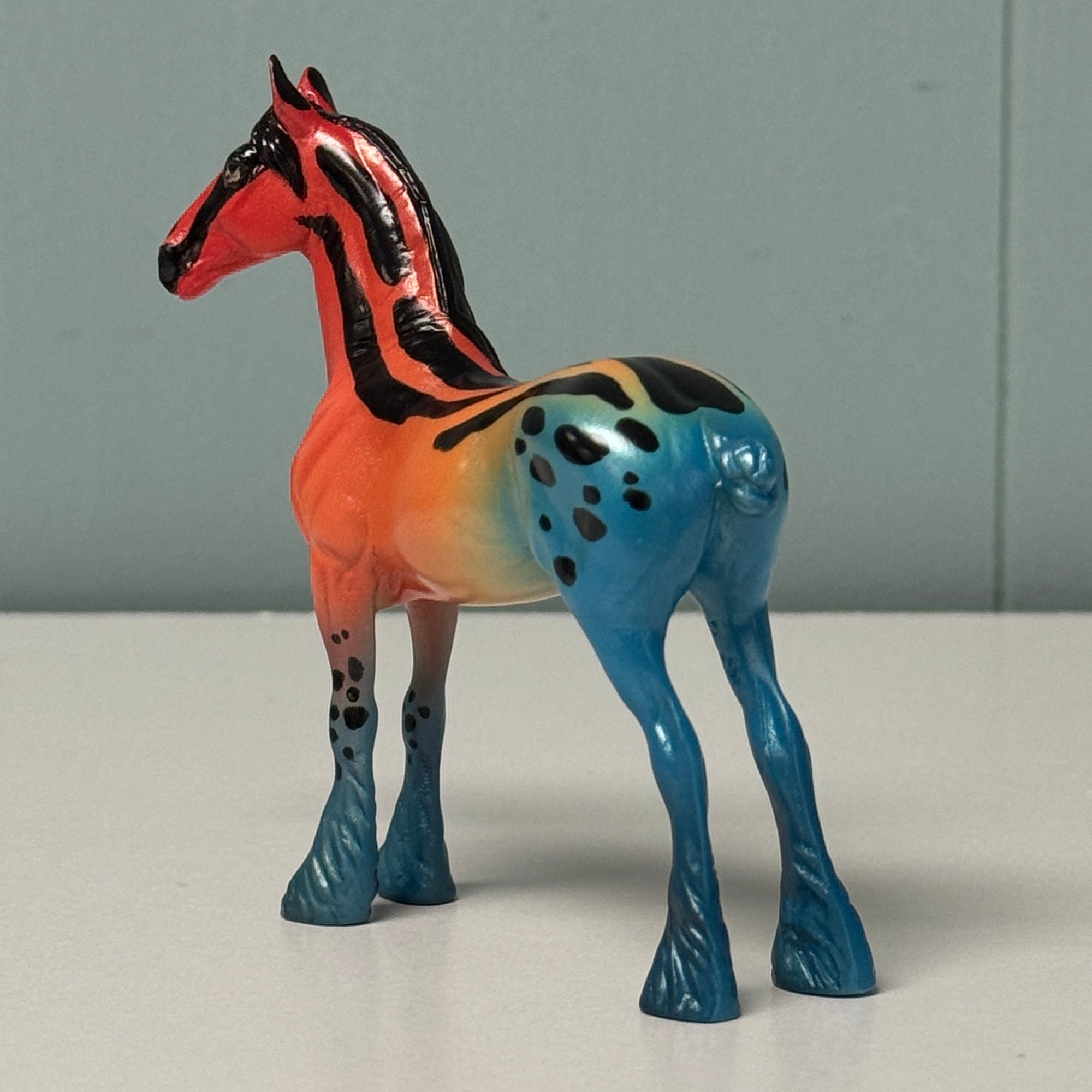 Manifold OOAK Deco Poison Dart Frog Draft Chip By Jess Hamill EQ24