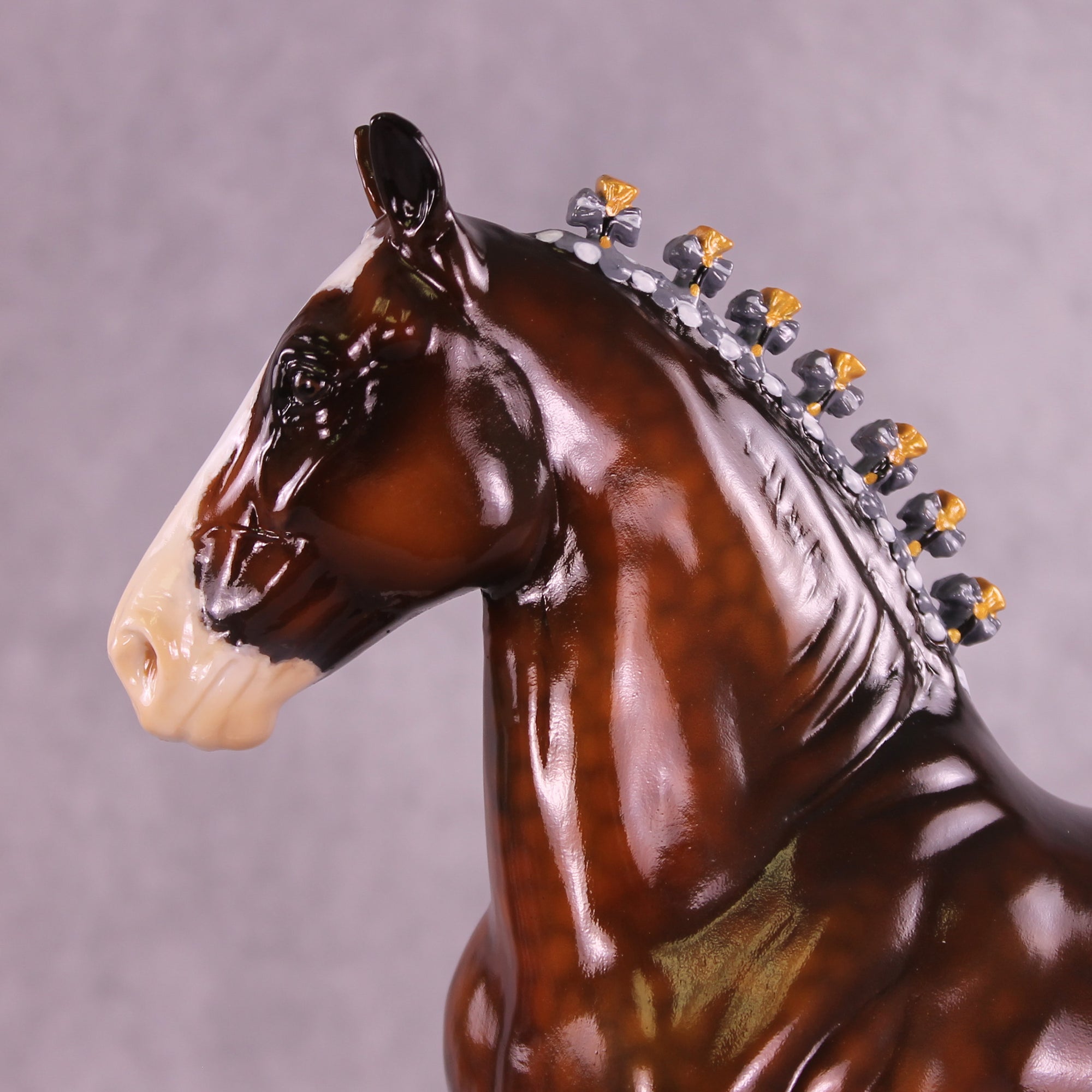 Kaboom It! OOAK FCM Trotting Drafter by Kristen Cermele GS1225
