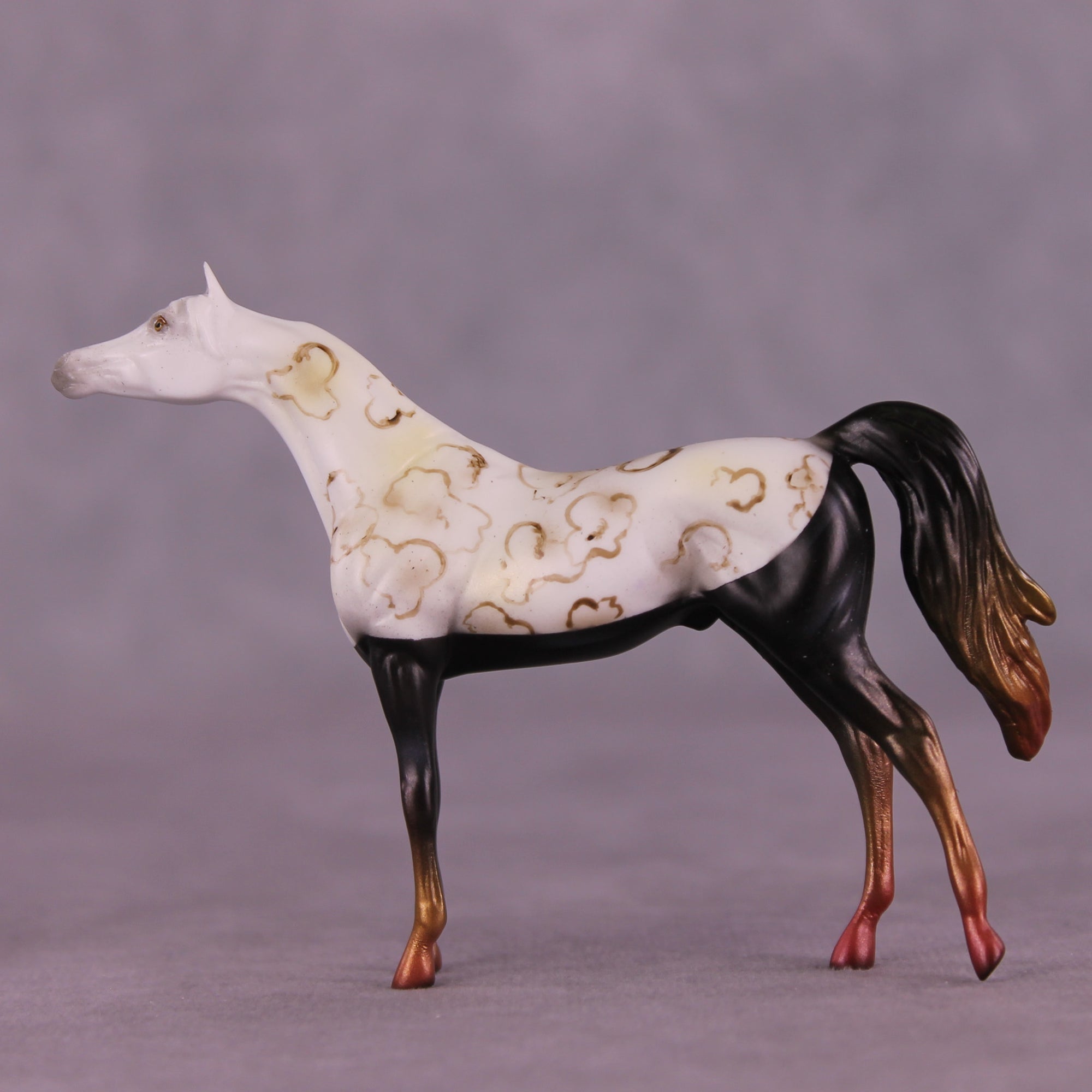Kettle Corn OOAK Chip Arabian by Ellen Robbins SCD25