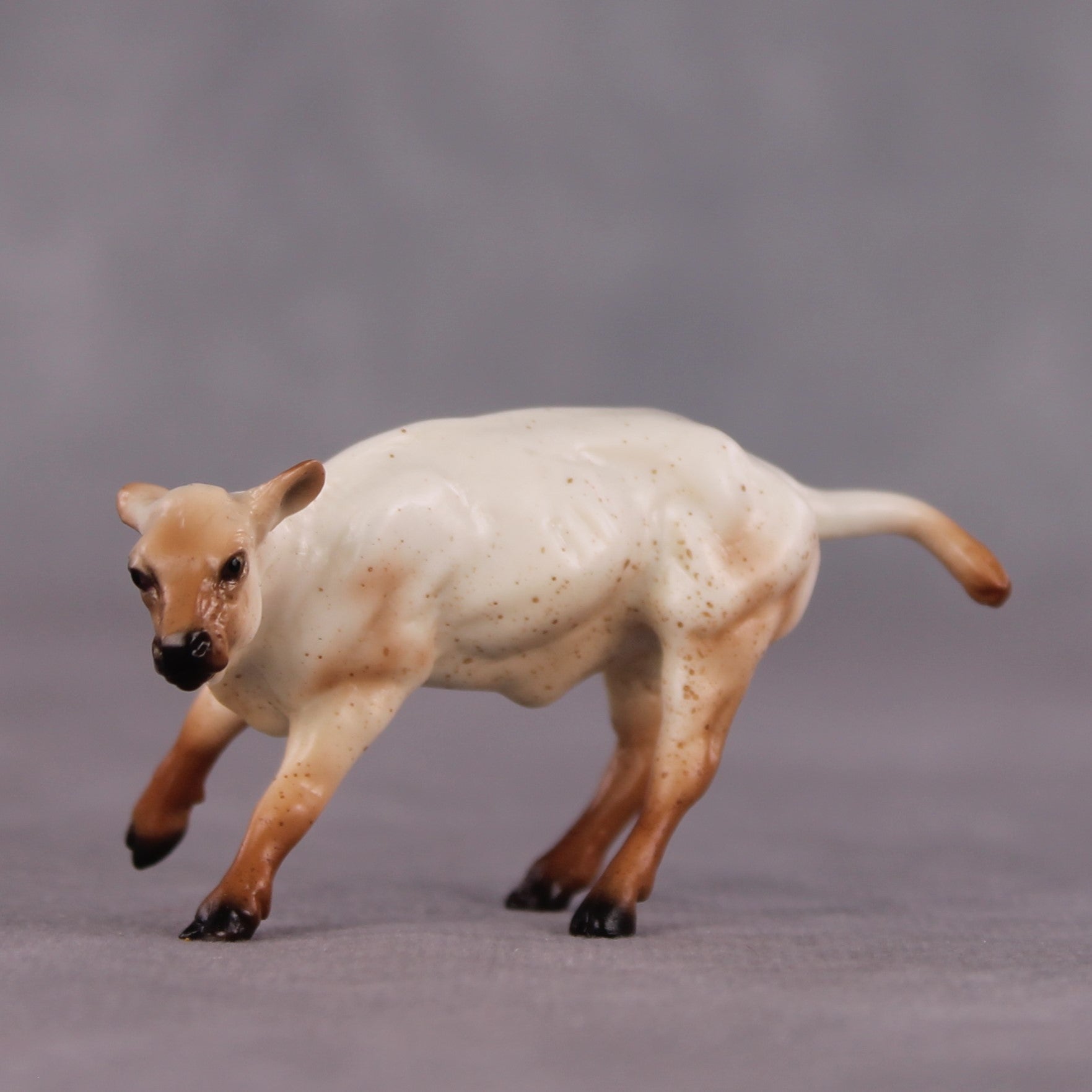 "Dust Devil" OOAK Cow Chip By Ellen Robbins SHCF25OS