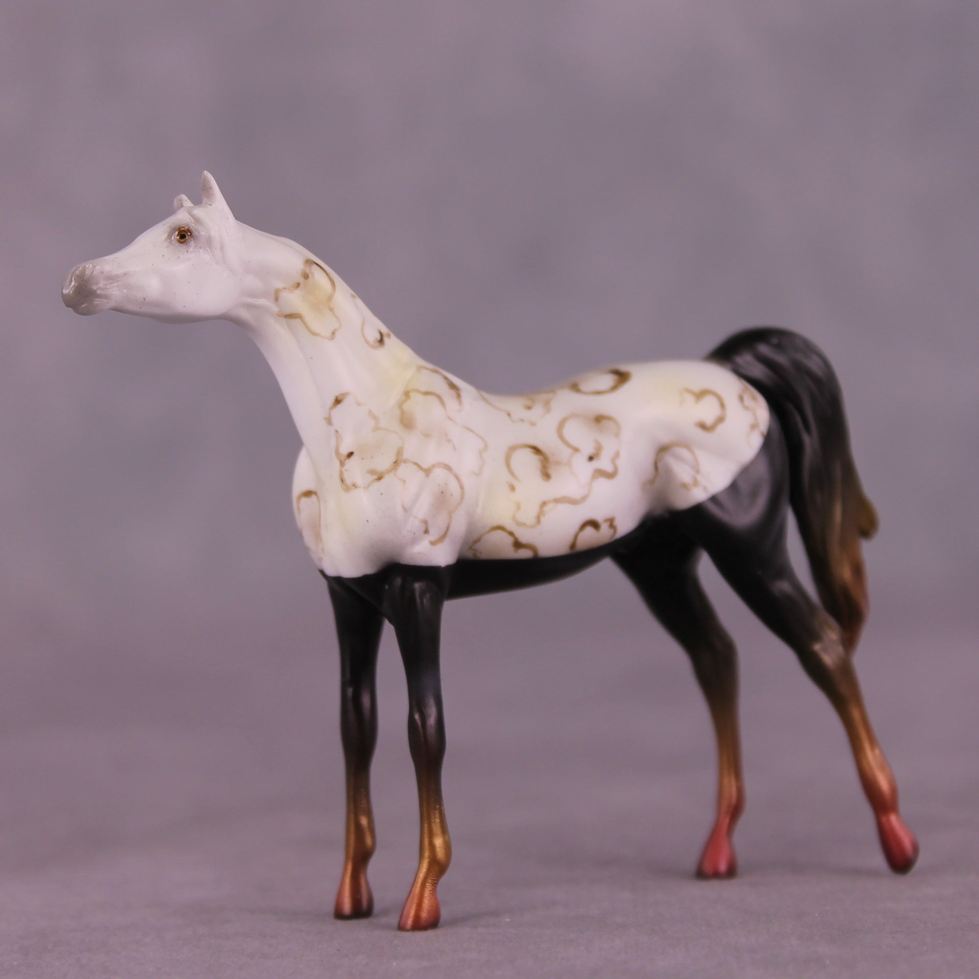 Kettle Corn OOAK Chip Arabian by Ellen Robbins SCD25