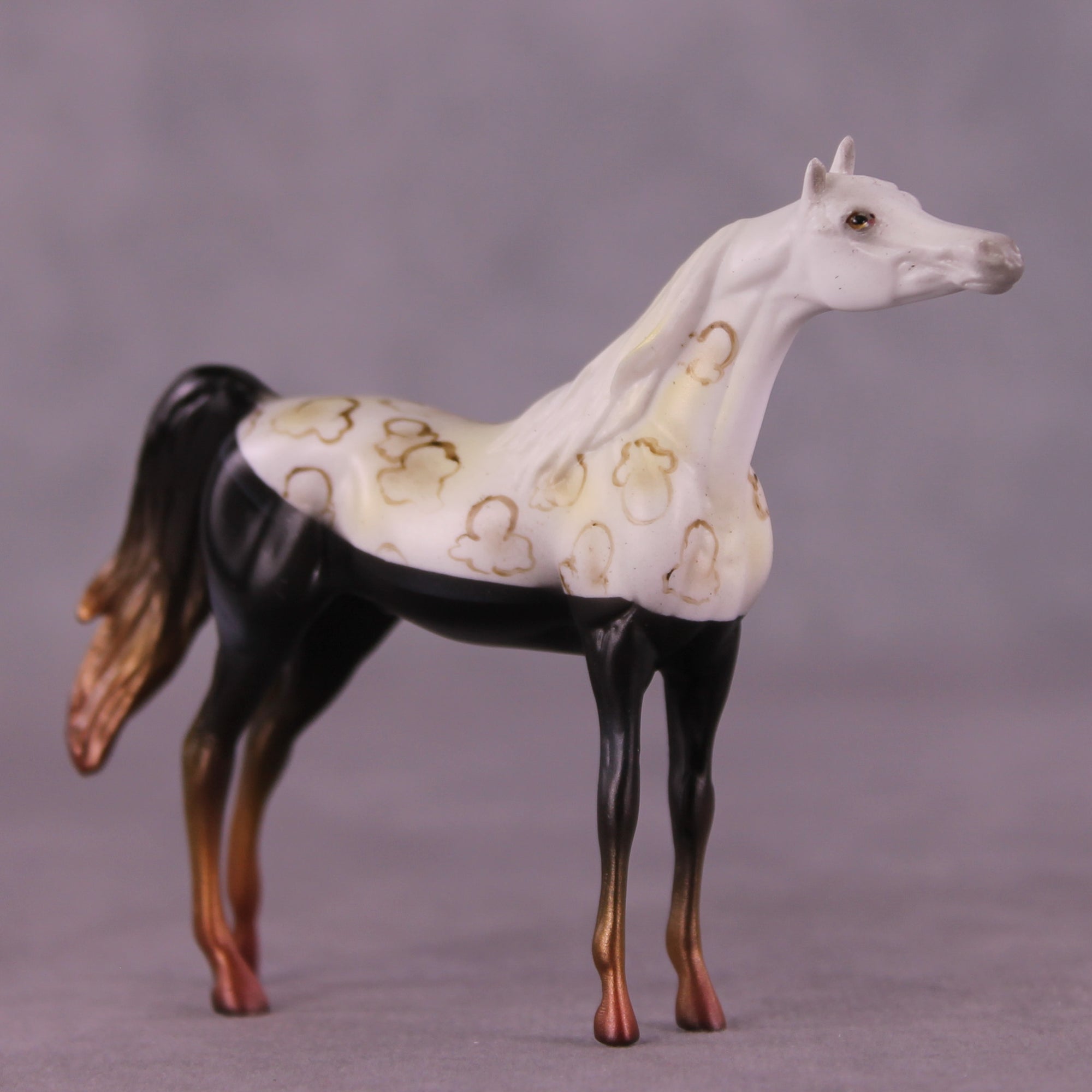 Kettle Corn OOAK Chip Arabian by Ellen Robbins SCD25