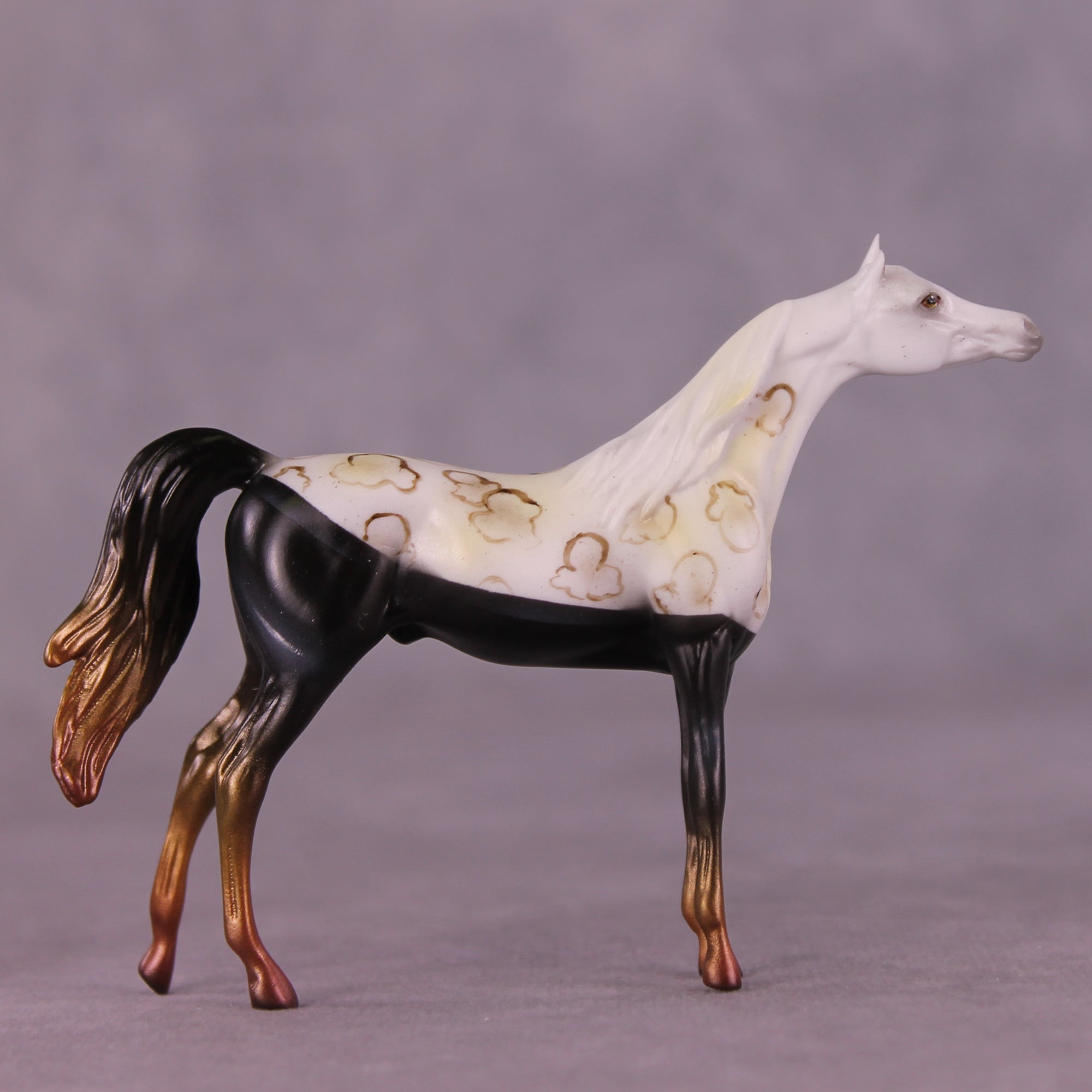 Kettle Corn OOAK Chip Arabian by Ellen Robbins SCD25