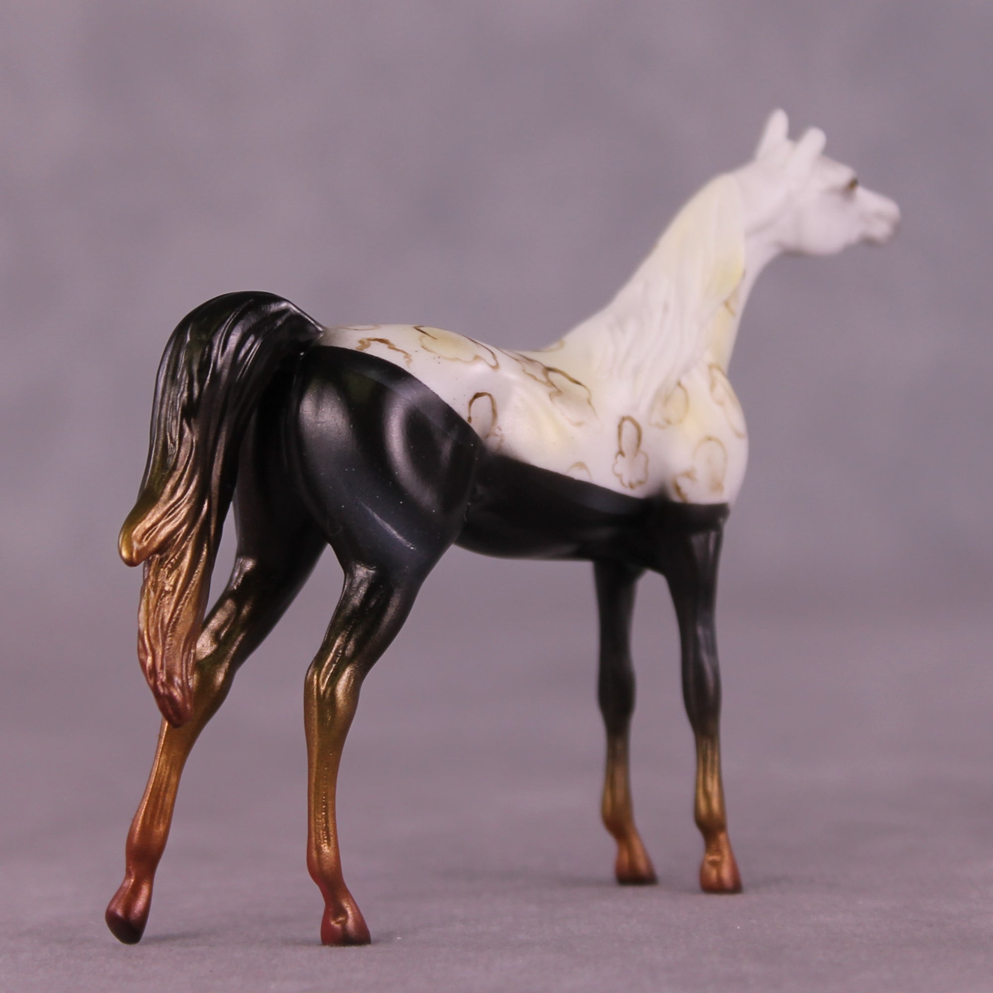 Kettle Corn OOAK Chip Arabian by Ellen Robbins SCD25