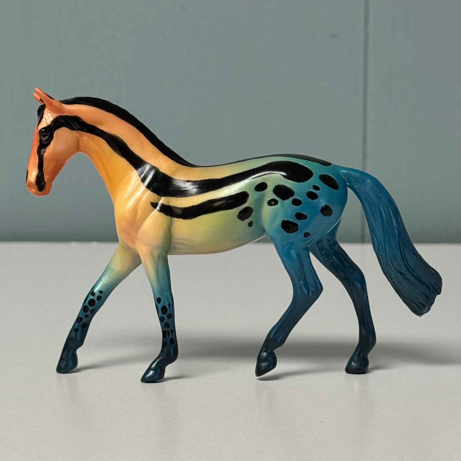 Mimeograph OOAK Deco Poison Dart Frog Warmblood Chip By Jess Hamill EQ24