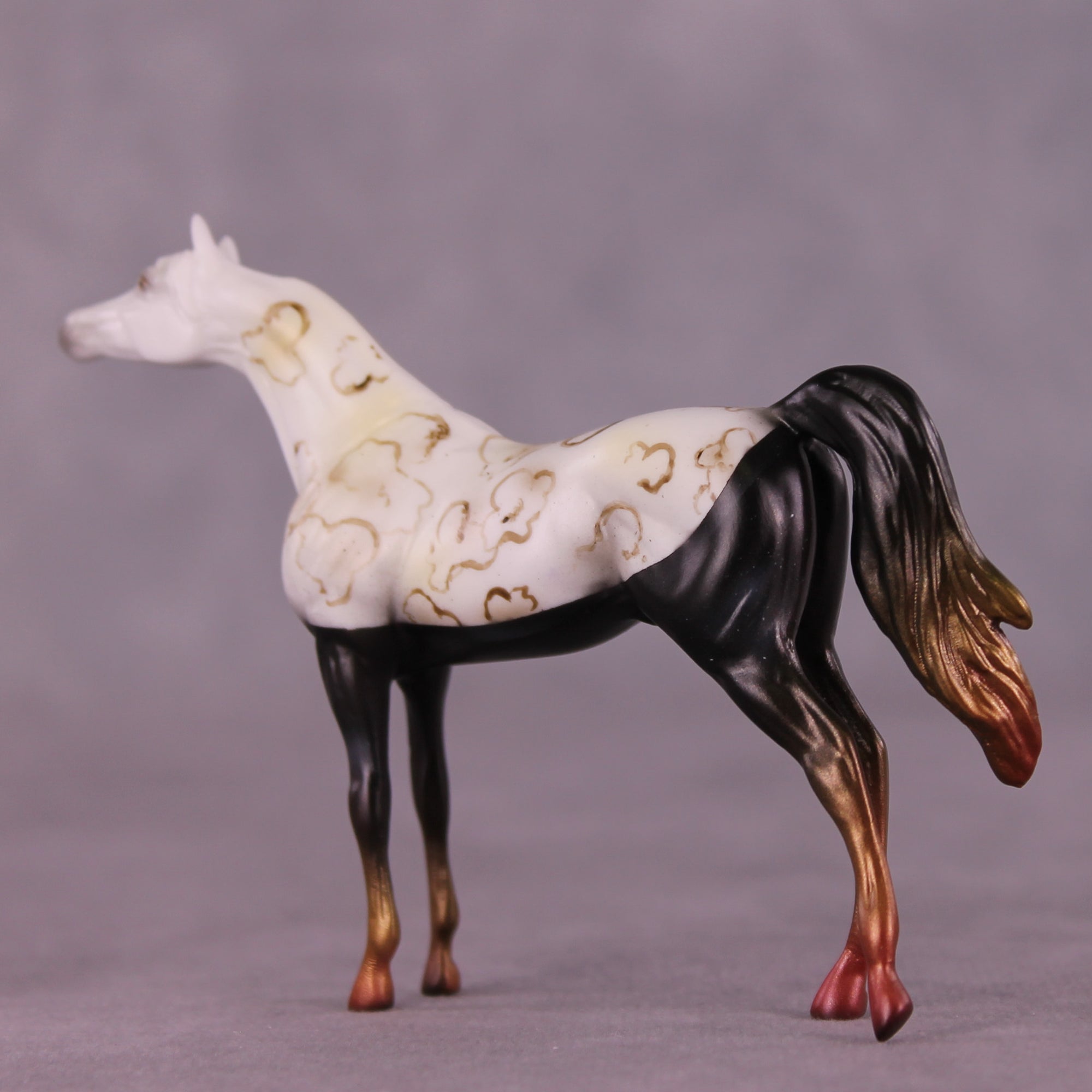 Kettle Corn OOAK Chip Arabian by Ellen Robbins SCD25