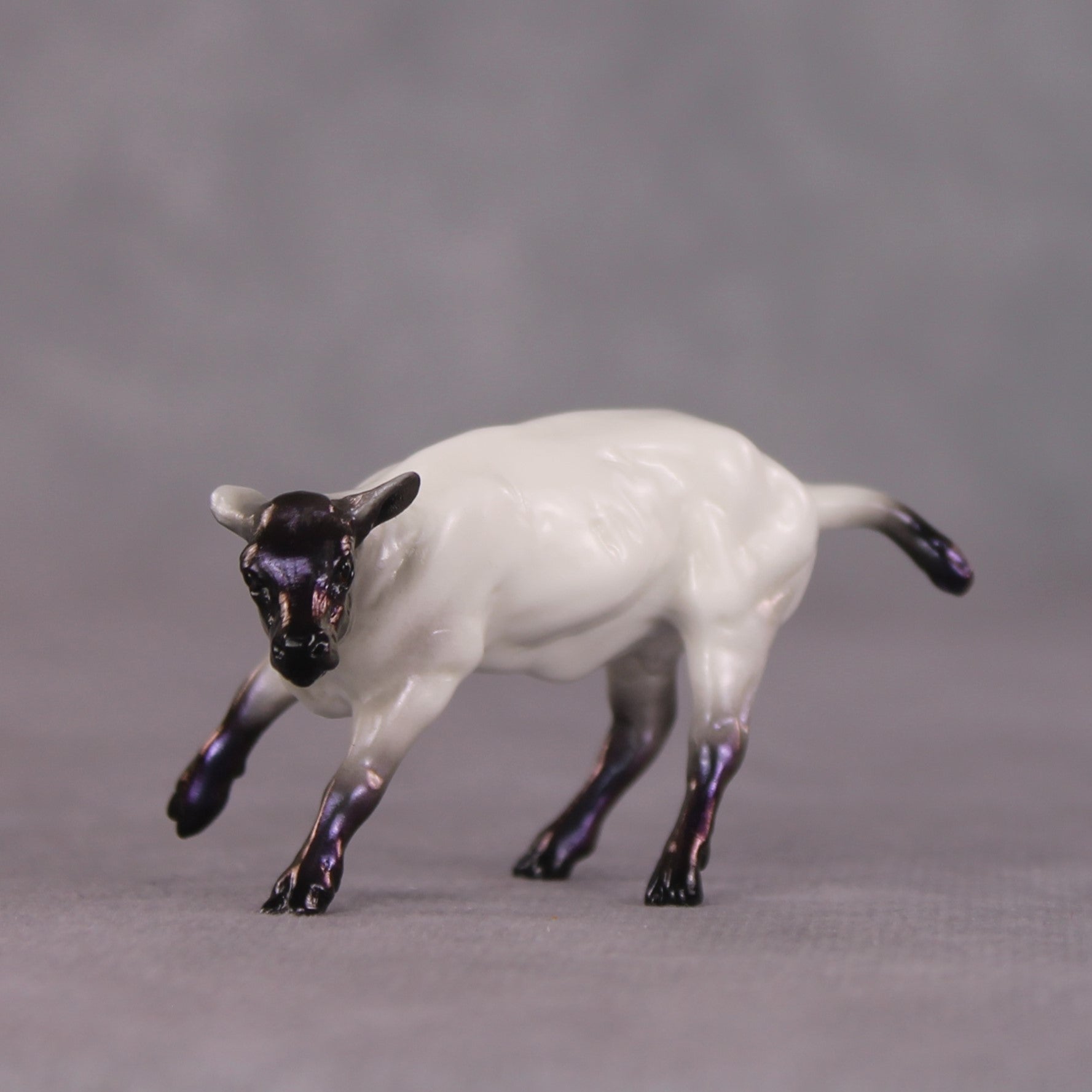 "Mayhem" OOAK Cow Chip by Ellen Robbins SHCF25OS