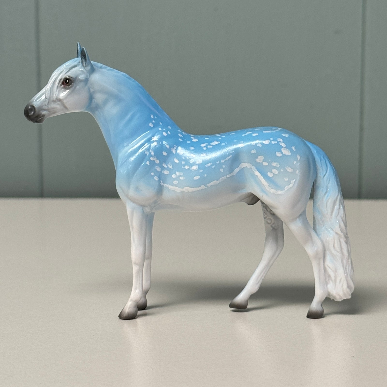 Reflection OOAK Deco Fallow Deer Andalusian Chip By Jess Hamill EQ24