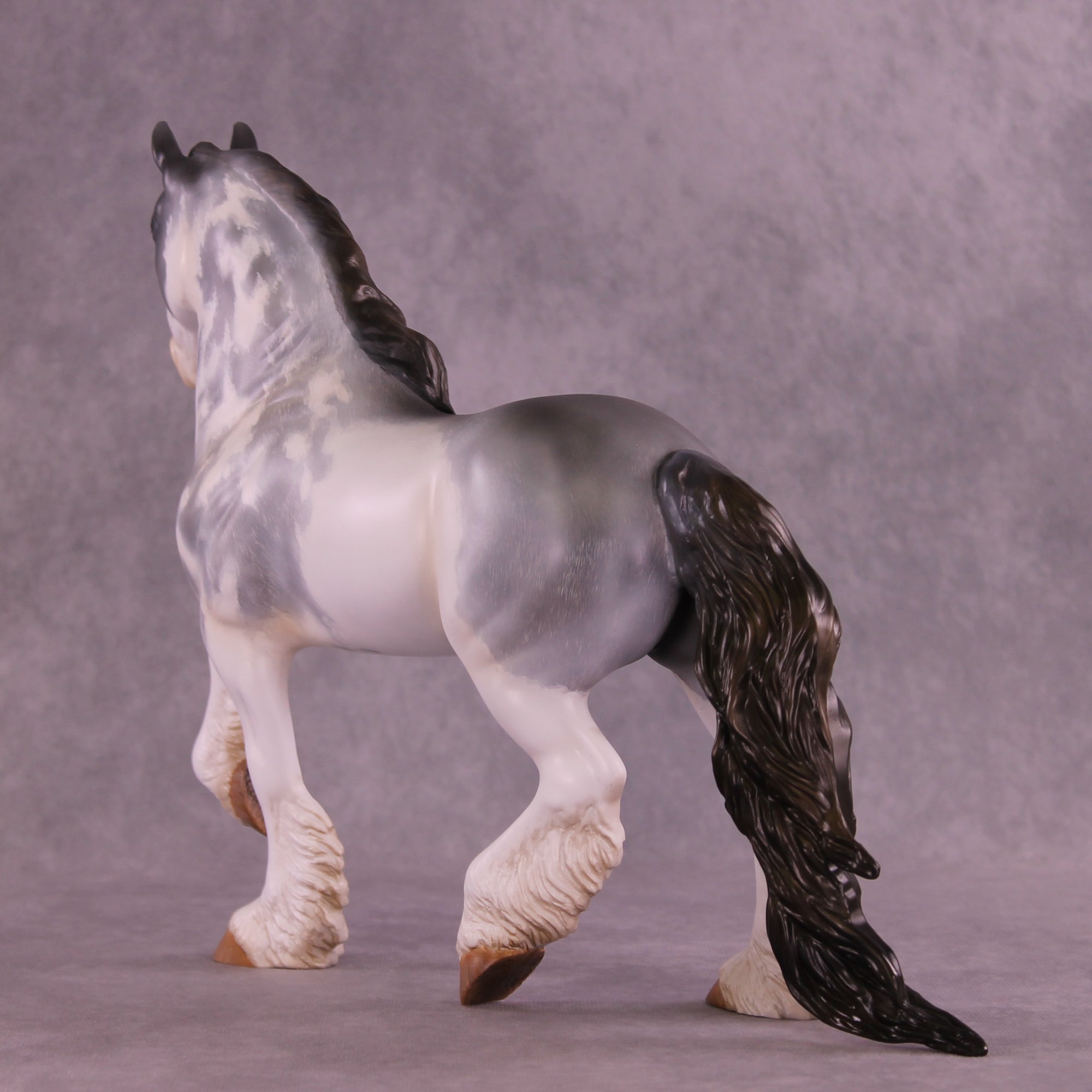 Dunshire OOAK EFCM Trotting Drafter by Kristen Cermele GS1225