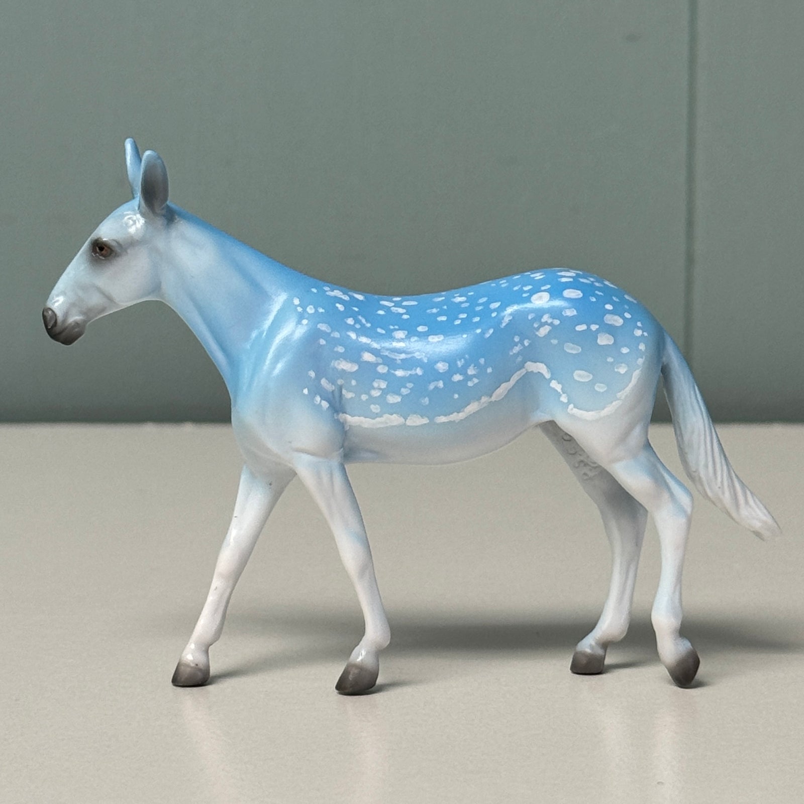 Ditto OOAK Deco Fallow Deer Mule Chip By Jess Hamill EQ24