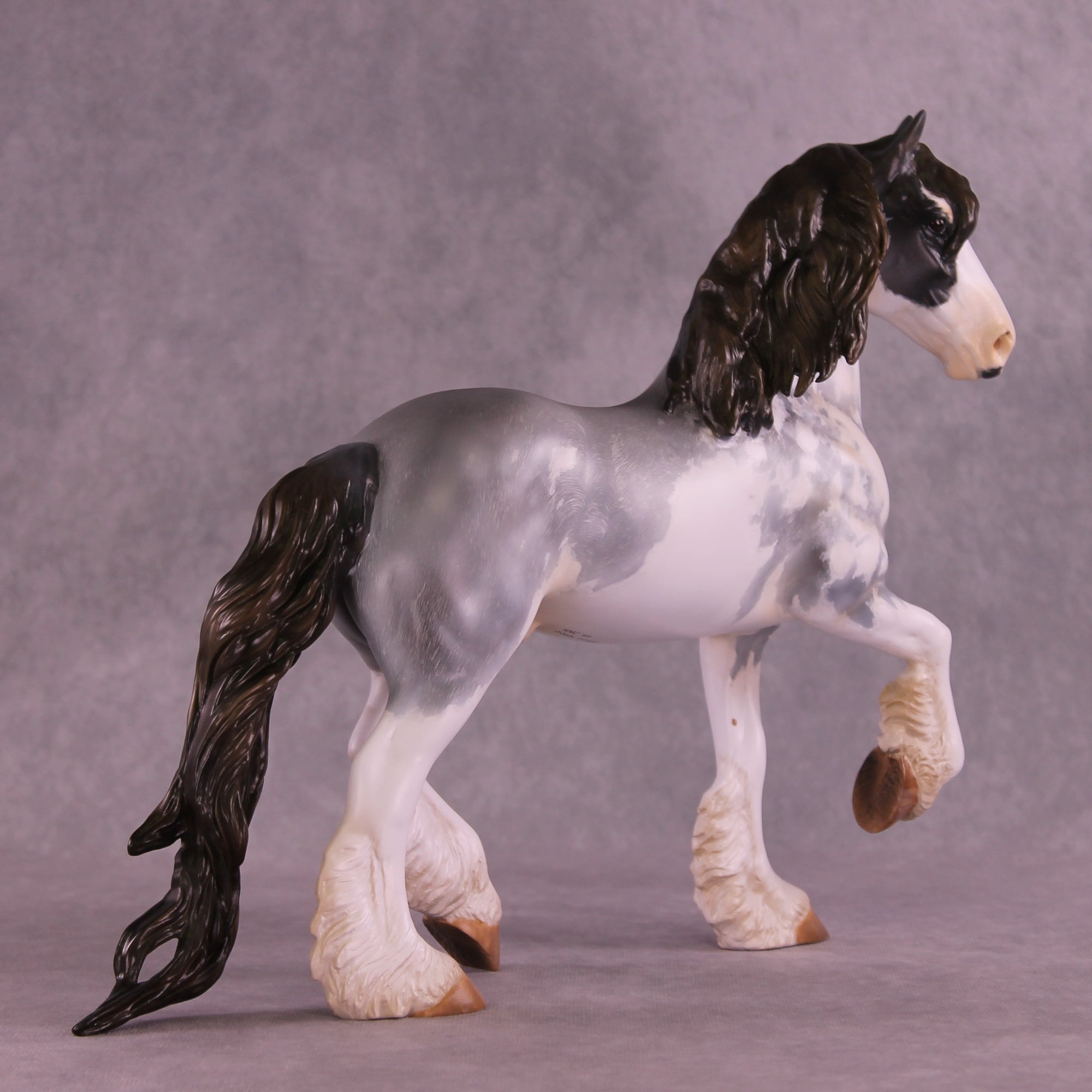 Dunshire OOAK EFCM Trotting Drafter by Kristen Cermele GS1225