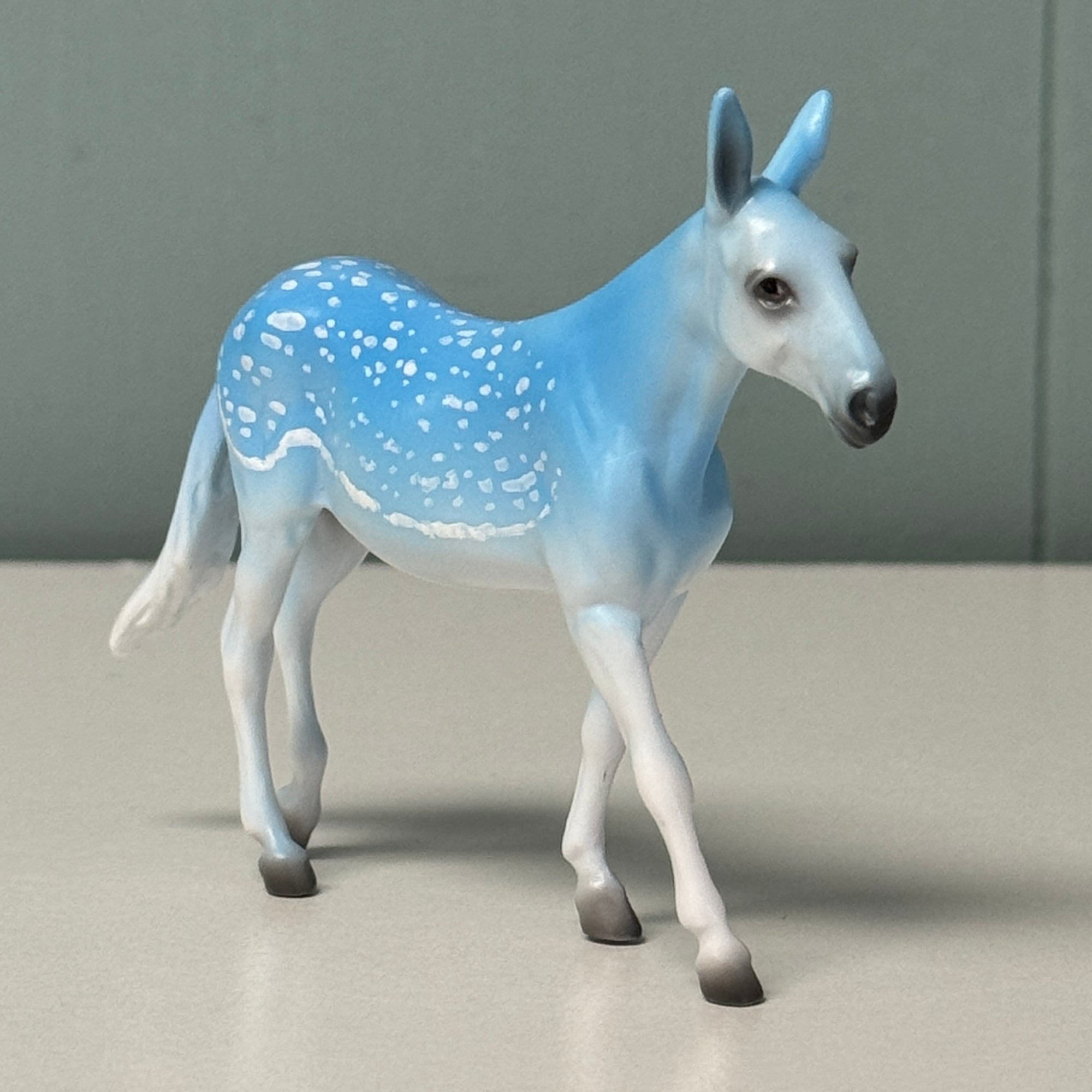 Ditto OOAK Deco Fallow Deer Mule Chip By Jess Hamill EQ24