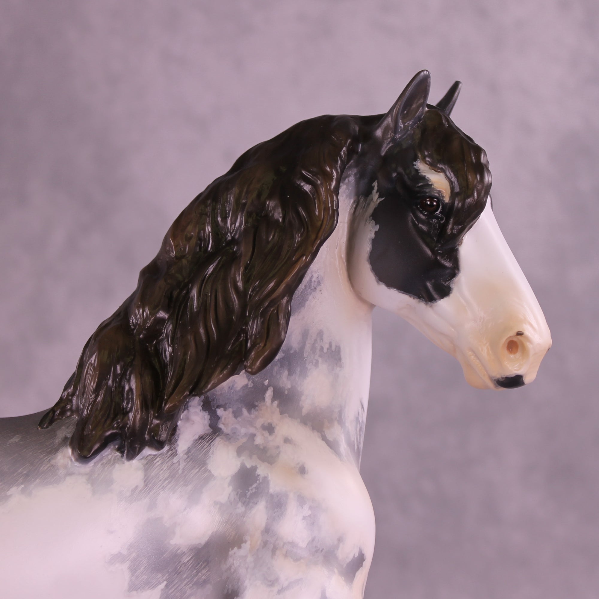 Dunshire OOAK EFCM Trotting Drafter by Kristen Cermele GS1225