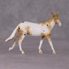 Ocarina OOAK Chestnut Leopard Appy Mule Chip By Andrea Thomason HS24 MHP Auction Piece