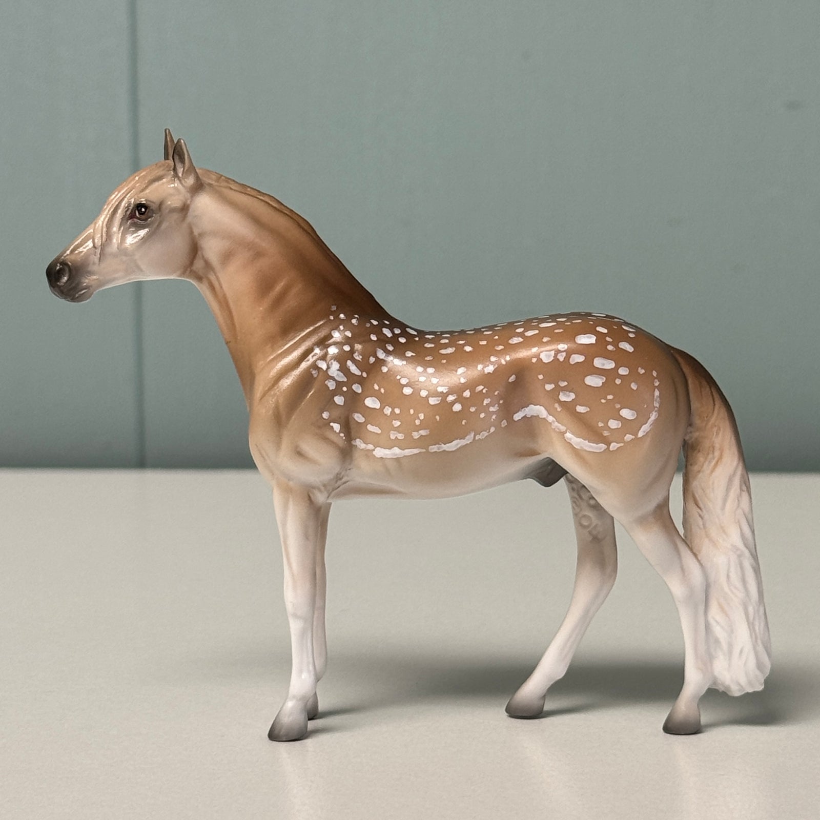 Counterpart OOAK Deco Fallow Deer Andalusian Chip By Jess Hamill EQ24