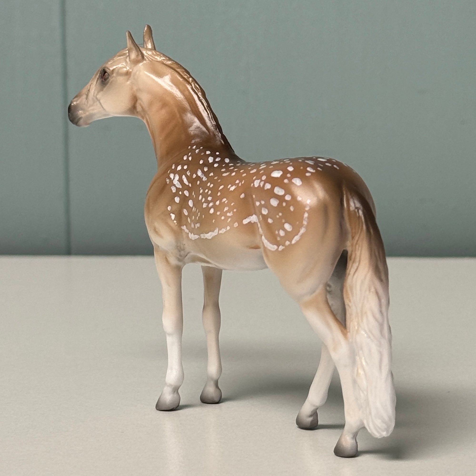 Counterpart OOAK Deco Fallow Deer Andalusian Chip By Jess Hamill EQ24