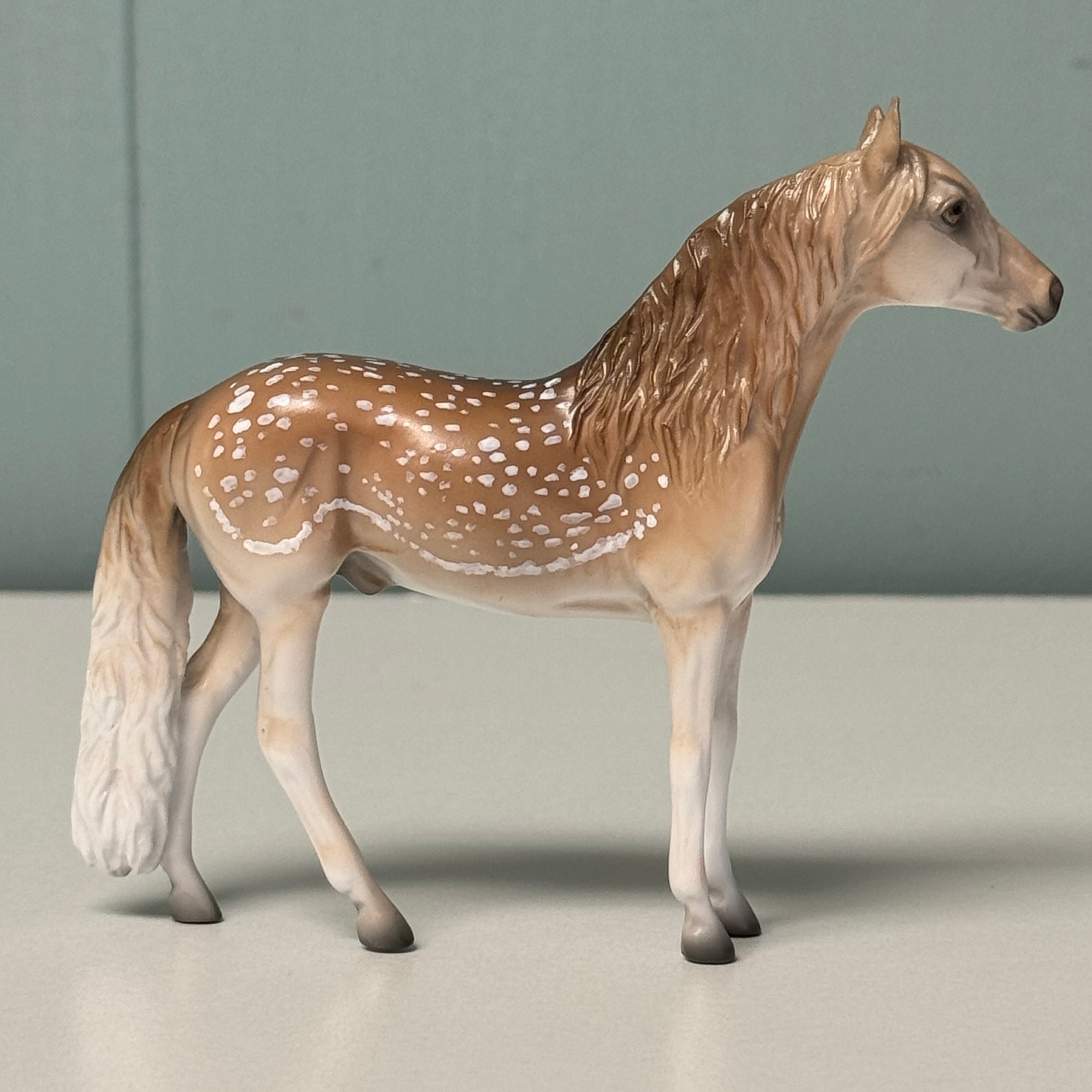 Counterpart OOAK Deco Fallow Deer Andalusian Chip By Jess Hamill EQ24