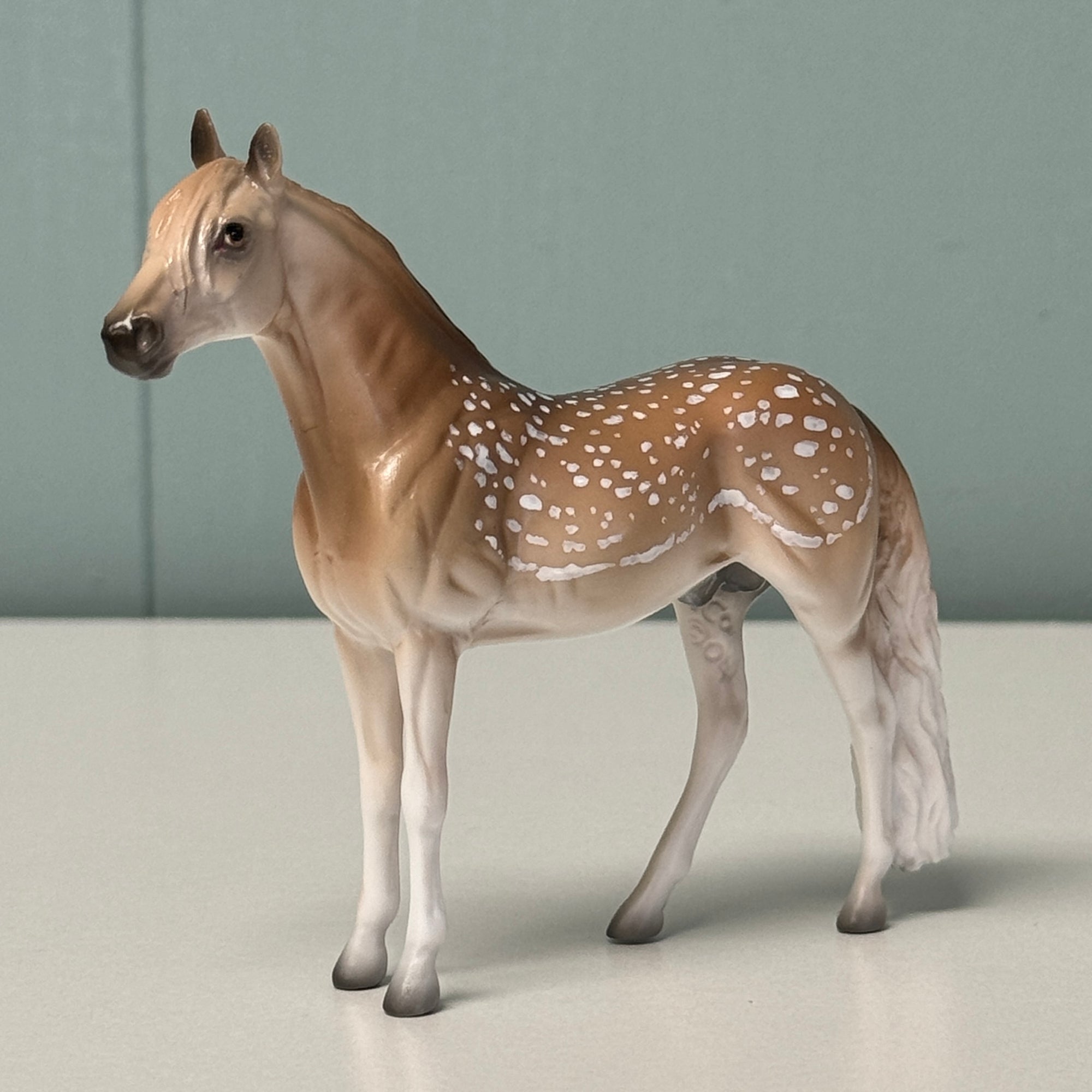 Counterpart OOAK Deco Fallow Deer Andalusian Chip By Jess Hamill EQ24