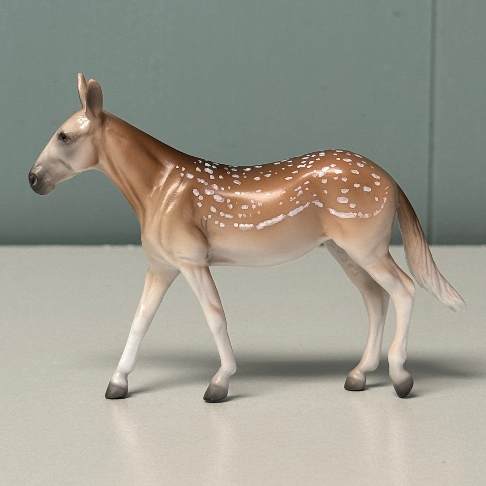 Echo OOAK Deco Fallow Deer Mule Chip By Jess Hamill EQ24