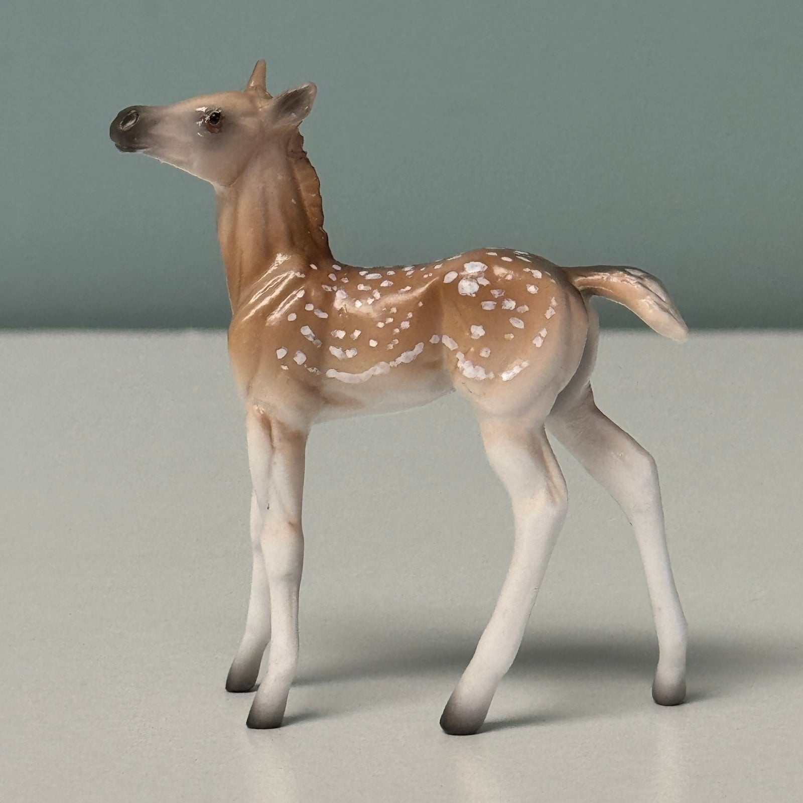 Reprint OOAK Deco Fallow Deer Foal Chip By Jess Hamill EQ24