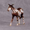 Oakum OOAK Chestnut Appy Mule Chip By Andrea Thomason HS24 MHP Auction Piece