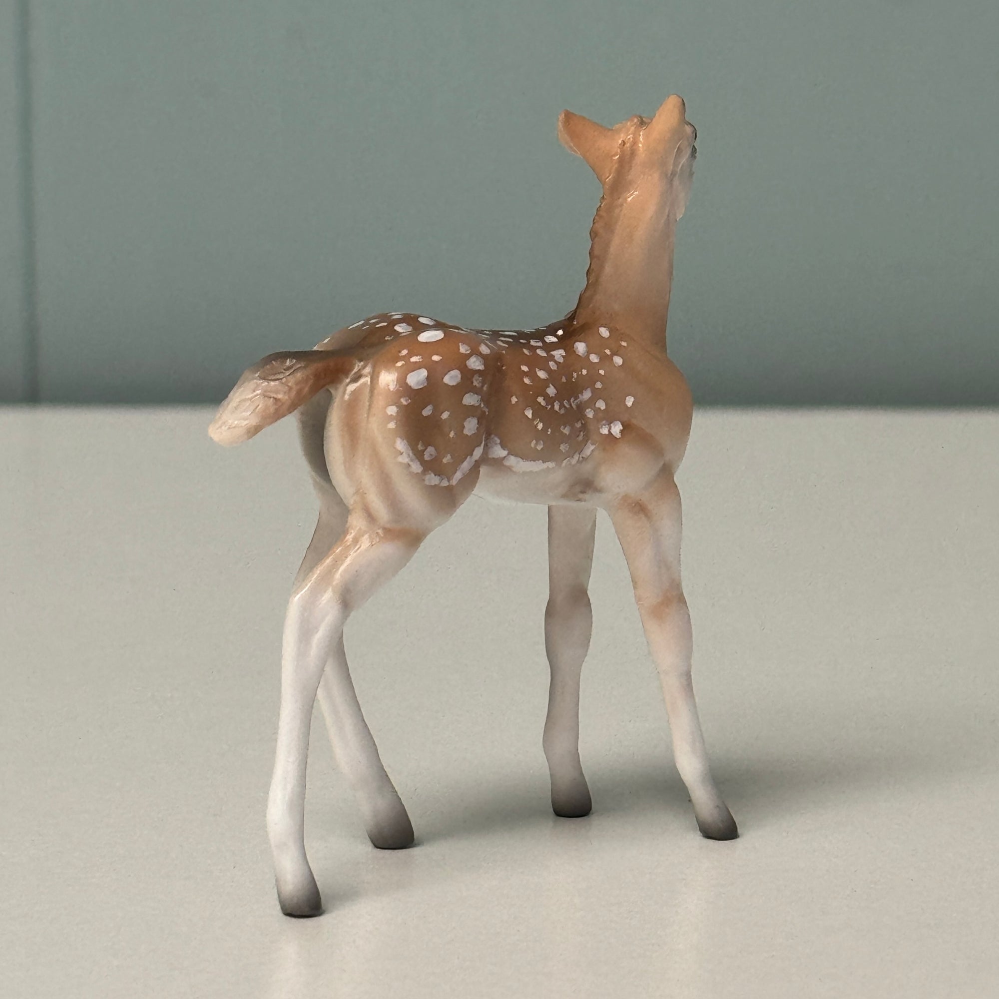 Reprint OOAK Deco Fallow Deer Foal Chip By Jess Hamill EQ24