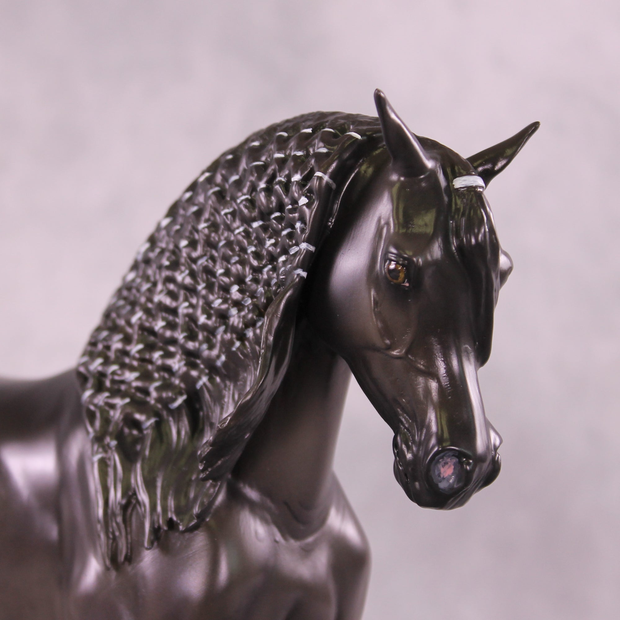 Mobius OOAK EFCM Arabian Friesian Cross by Tiffany Purdy GS925