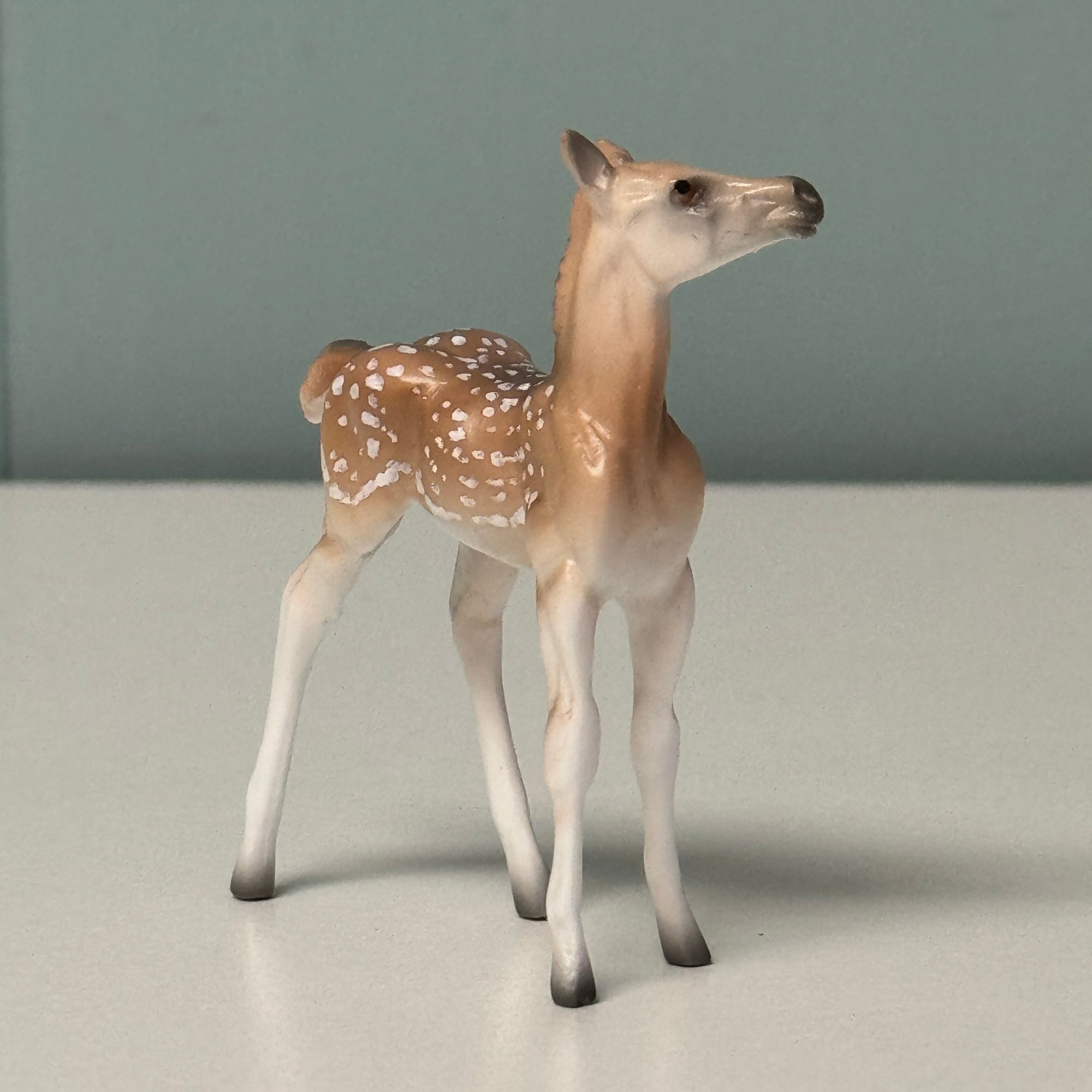 Reprint OOAK Deco Fallow Deer Foal Chip By Jess Hamill EQ24