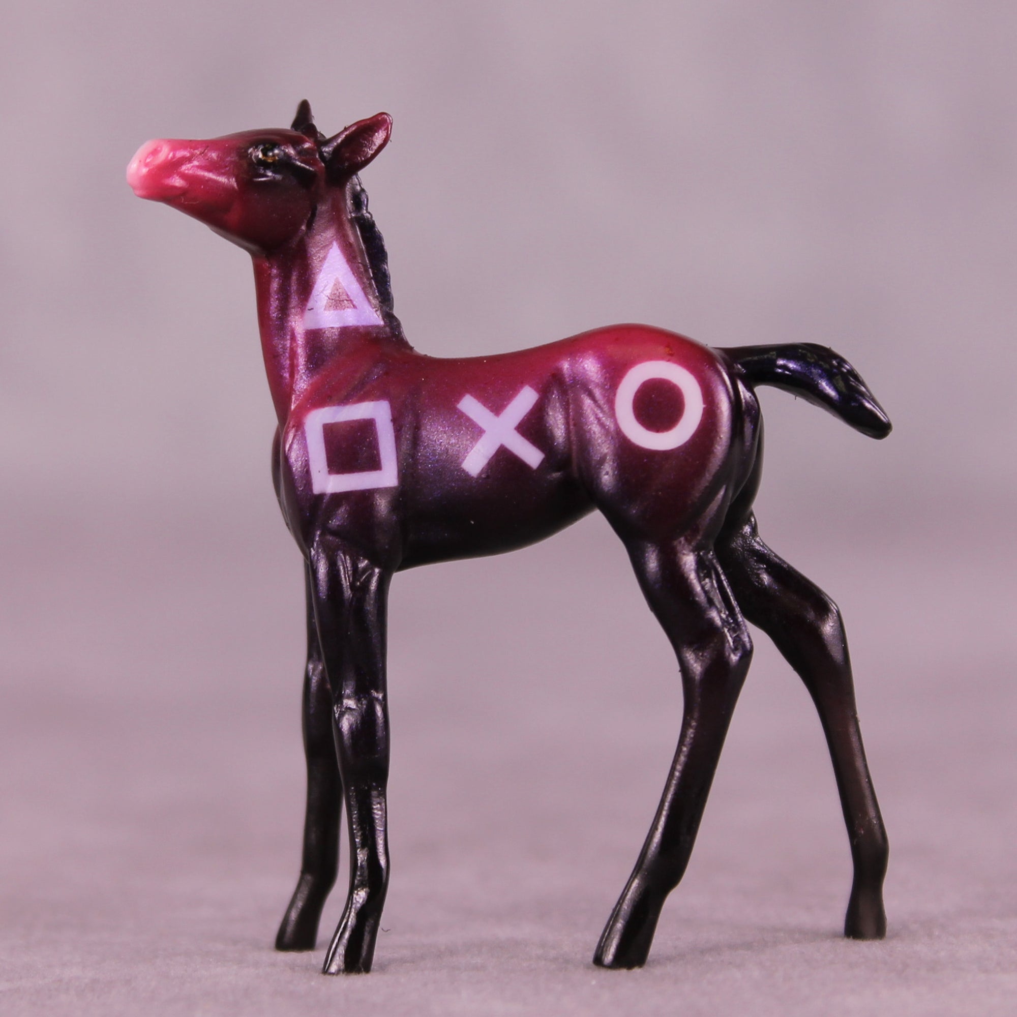 Fight! OOAK Chip Foal by Kike (Enrique) Duarte SCD25