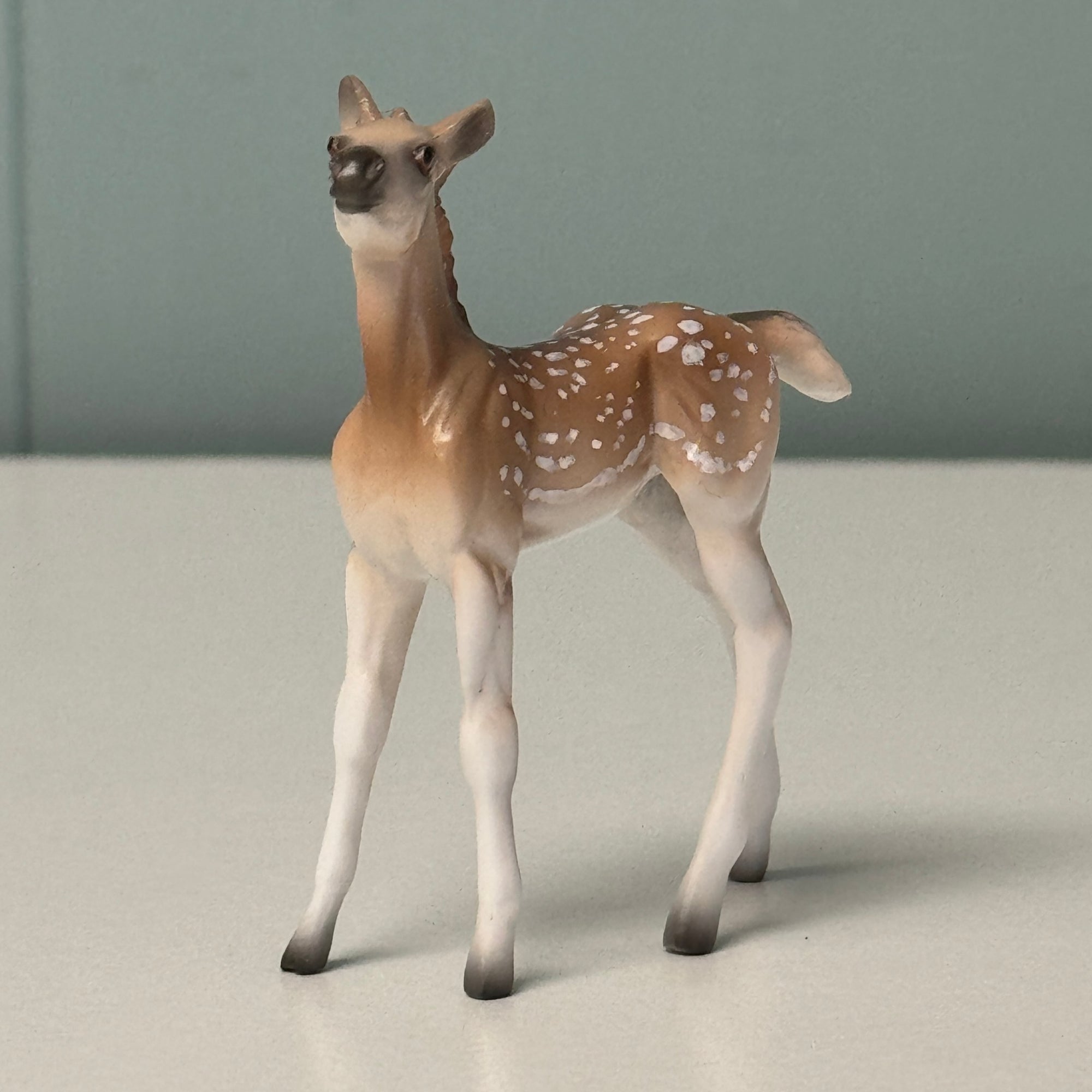 Reprint OOAK Deco Fallow Deer Foal Chip By Jess Hamill EQ24