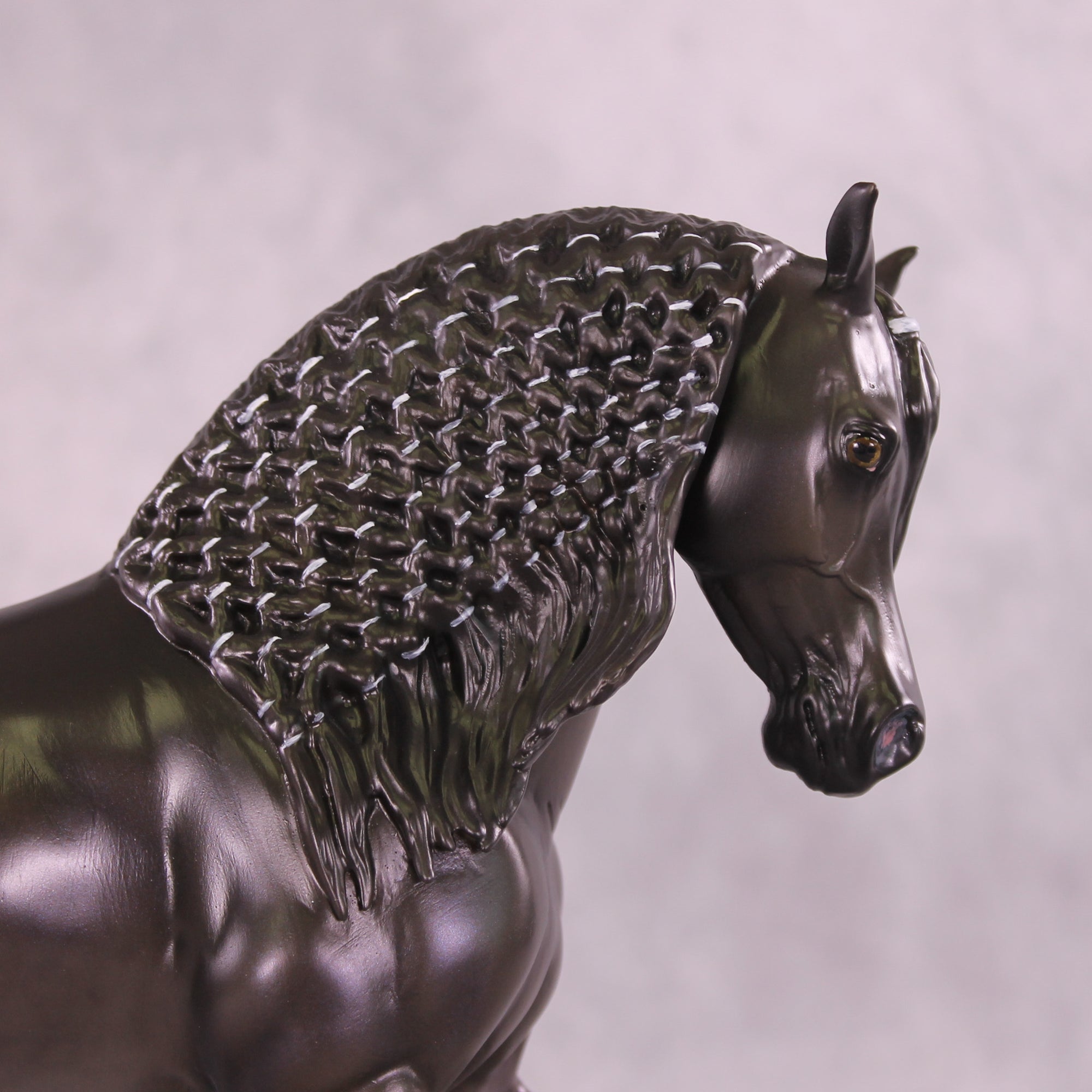 Mobius OOAK EFCM Arabian Friesian Cross by Tiffany Purdy GS925