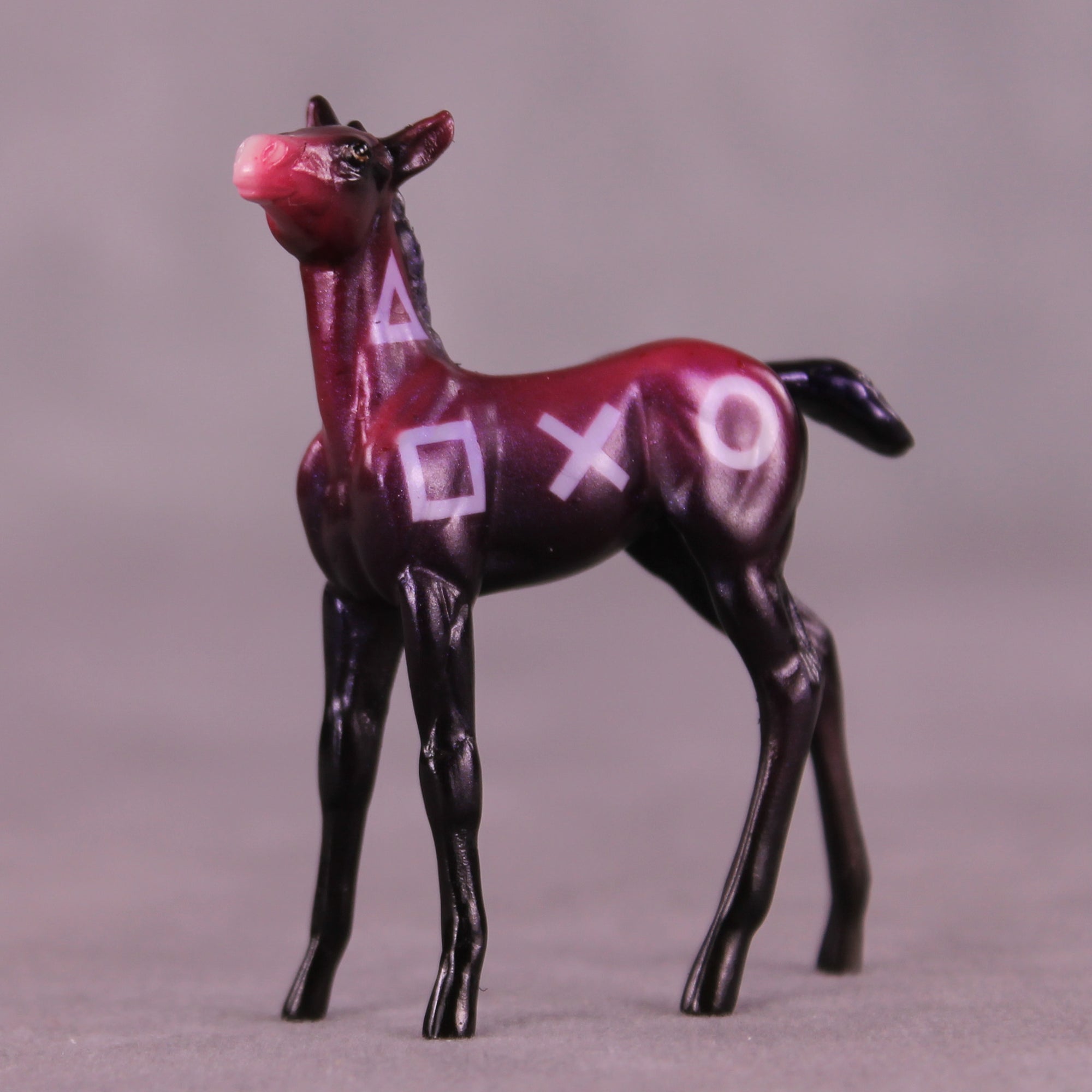 Fight! OOAK Chip Foal by Kike (Enrique) Duarte SCD25