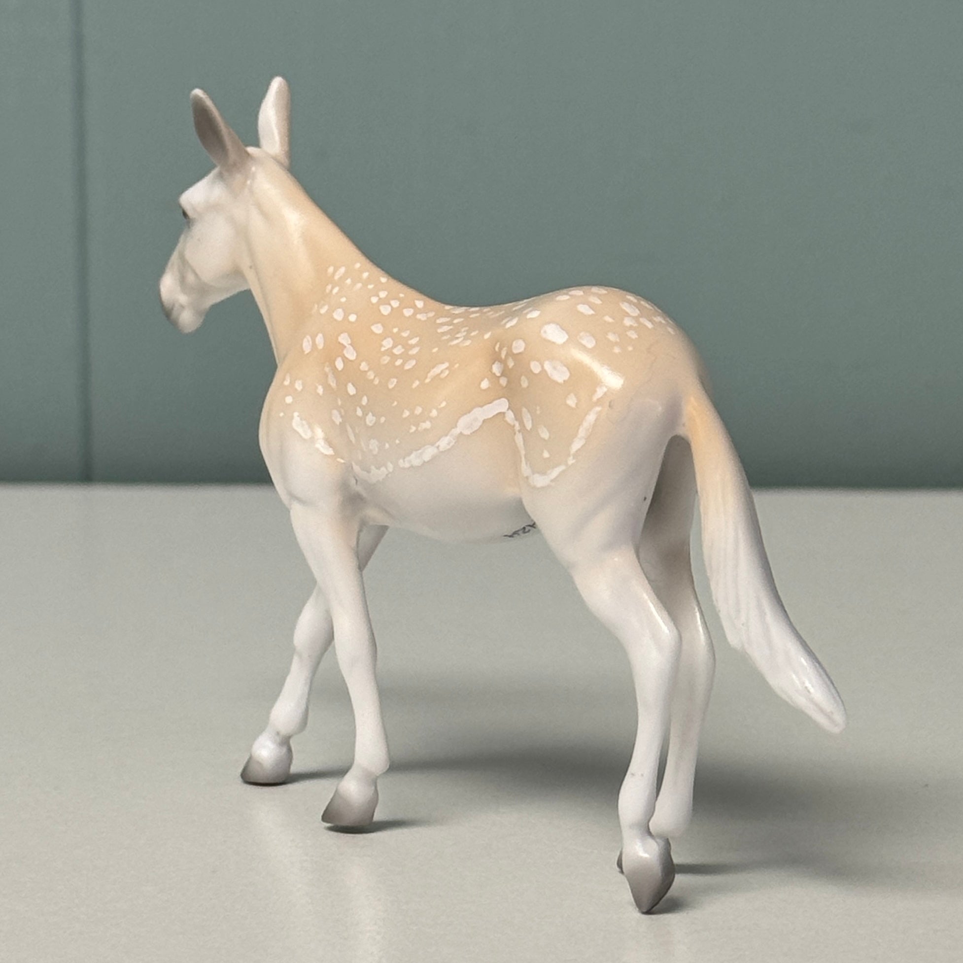 Carbon Copy OOAK Deco Fallow Deer Mule Chip By Jess Hamill EQ24