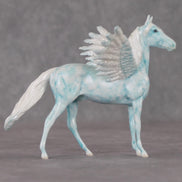 Sea Breeze OOAK Blue Pegasus Decorator Morgan Chip By Andrea Thomason HS24