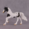 &quot;Everybody Talks&quot; OOAK Friesian Chip by Anna Rieck SHCF25OS