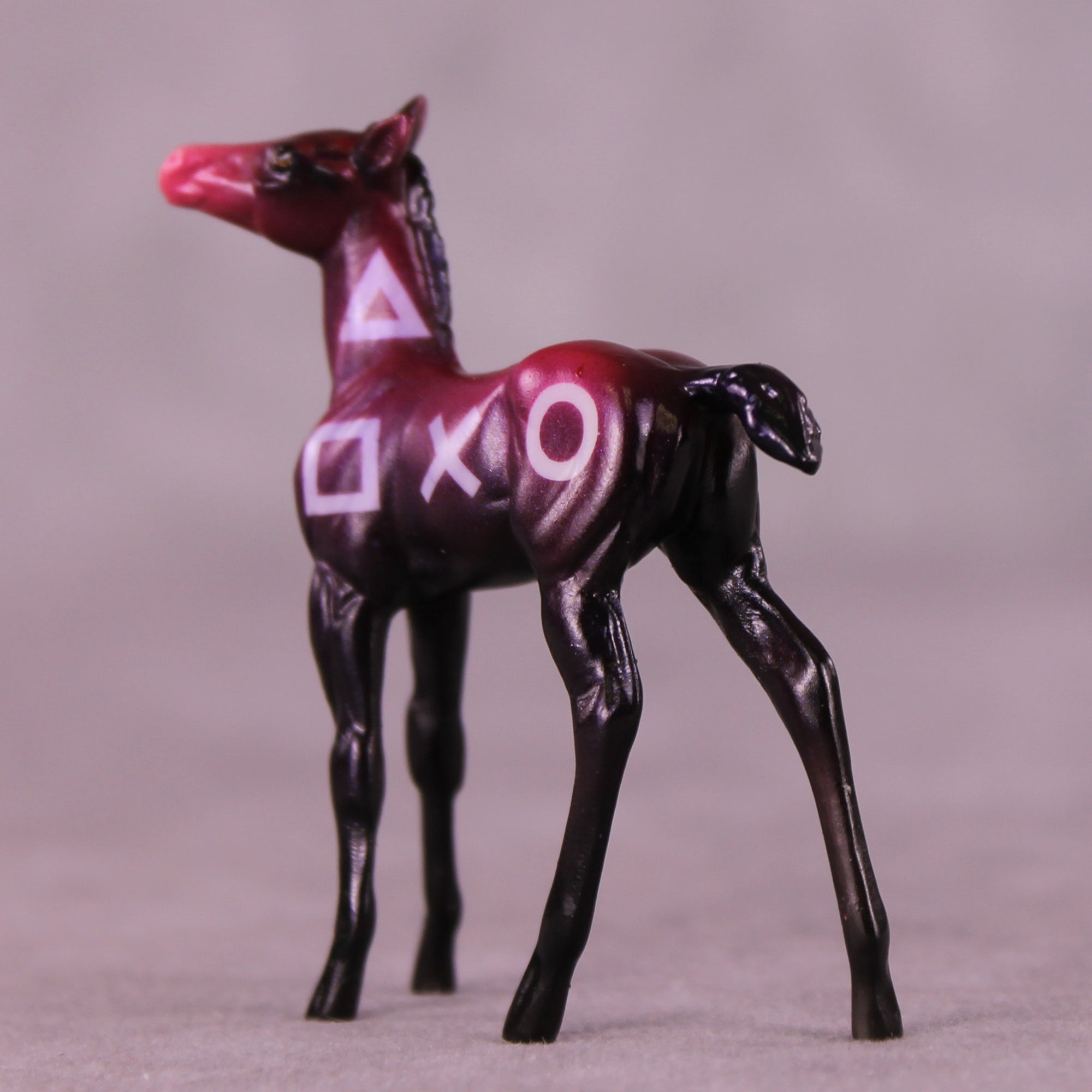 Fight! OOAK Chip Foal by Kike (Enrique) Duarte SCD25