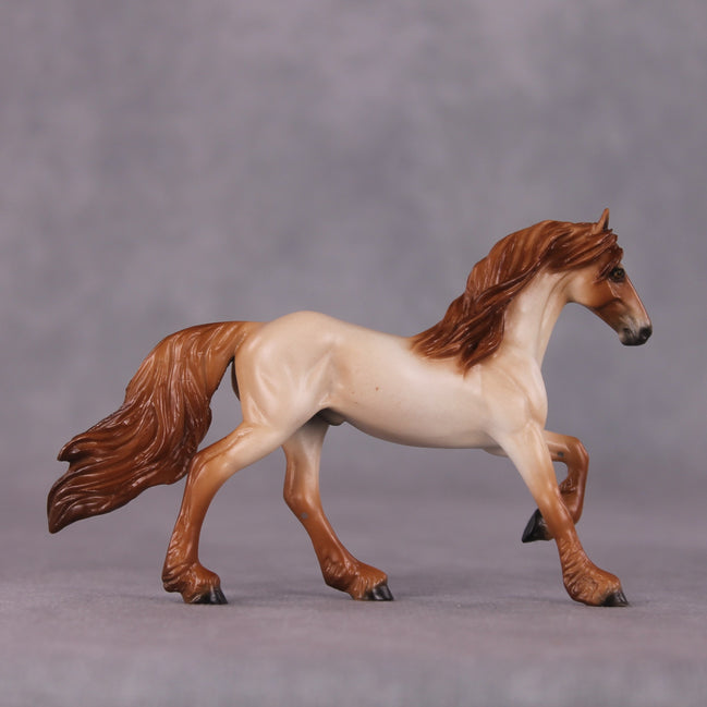 "Rusty" OOAK Friesian Chip By Ellen Robbins SHCF25OS